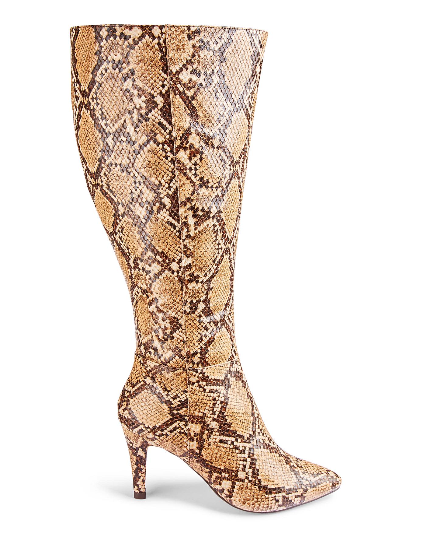 wide snake boots
