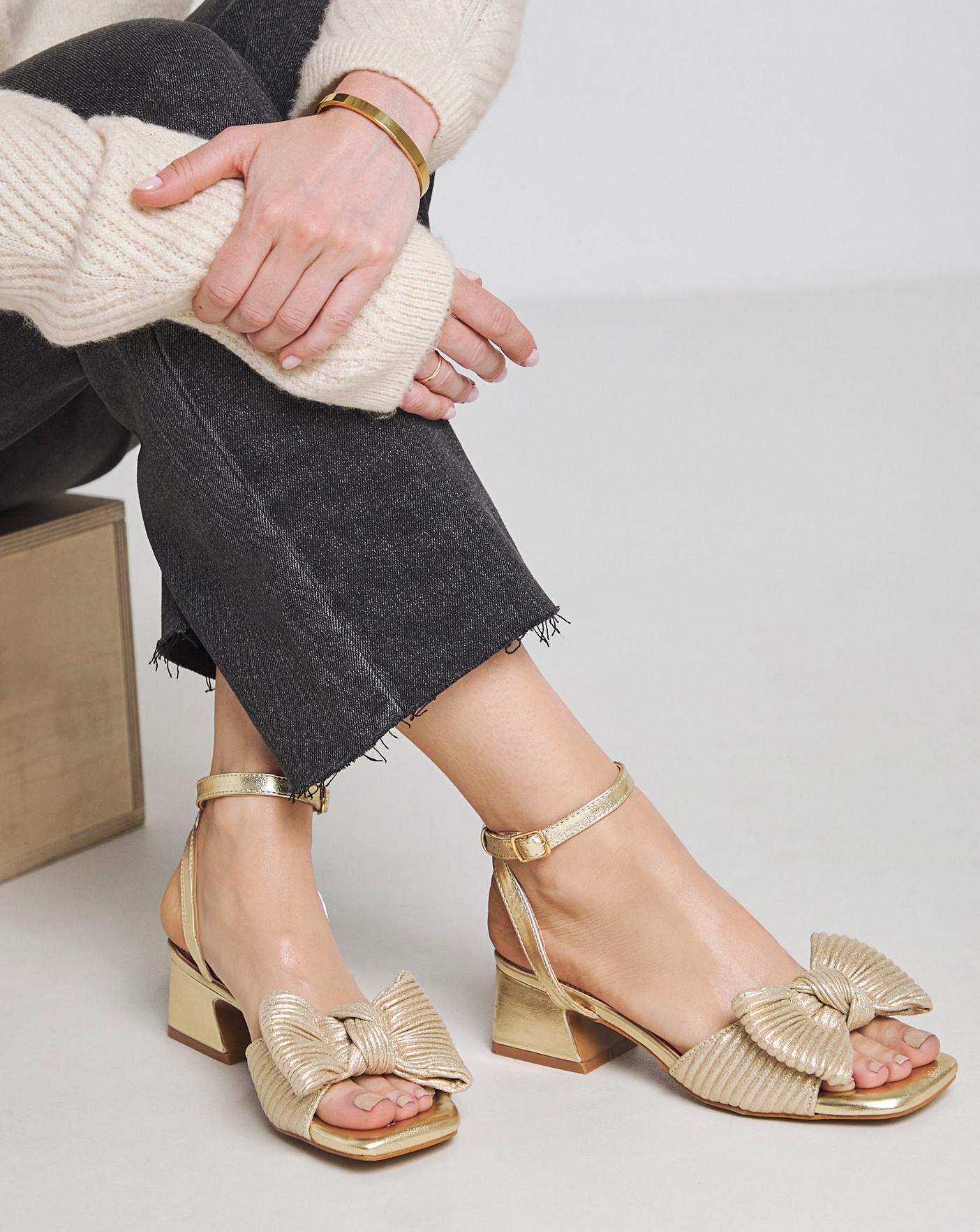 Low heel sandals cheap online