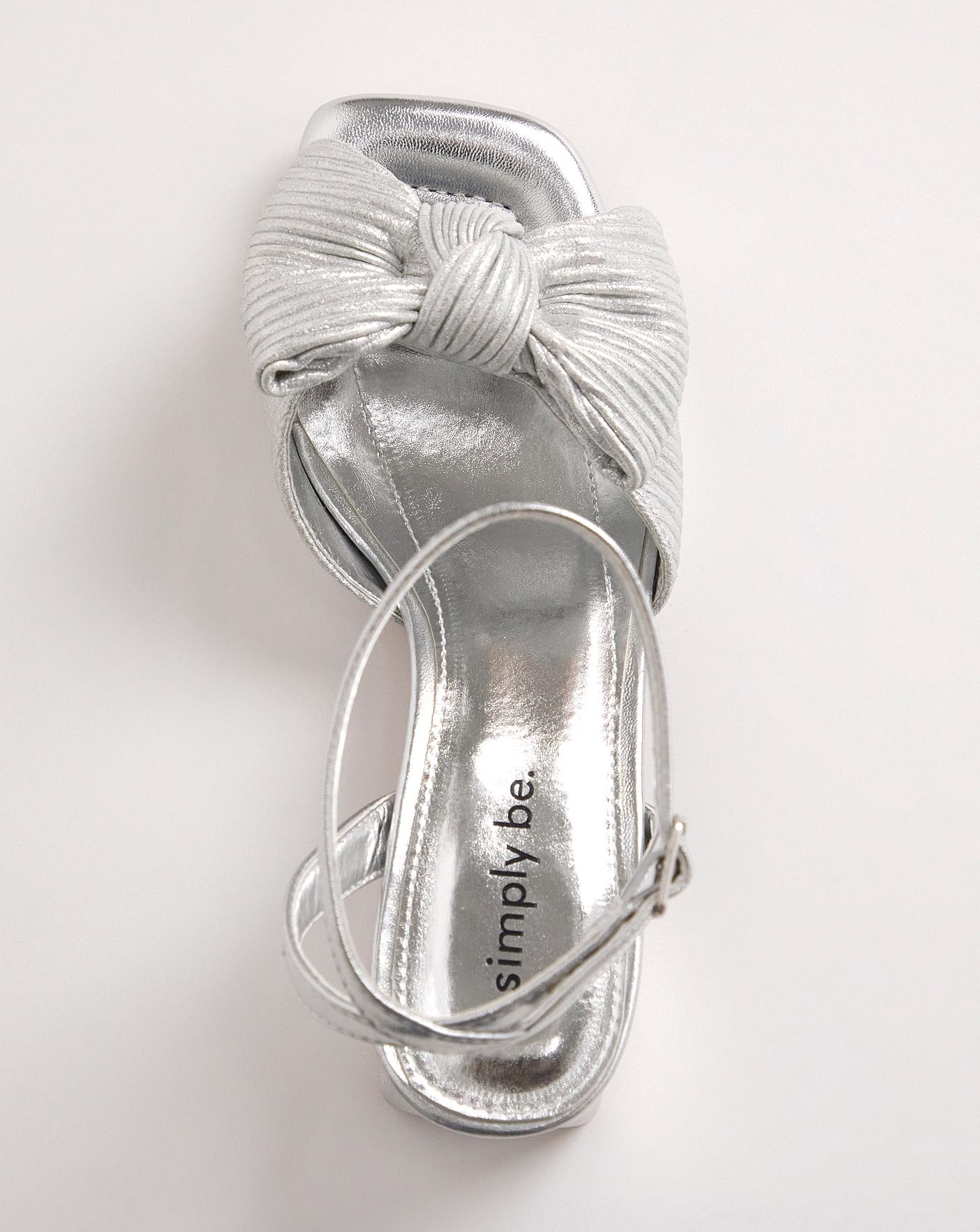 Silver sandals sale dsw