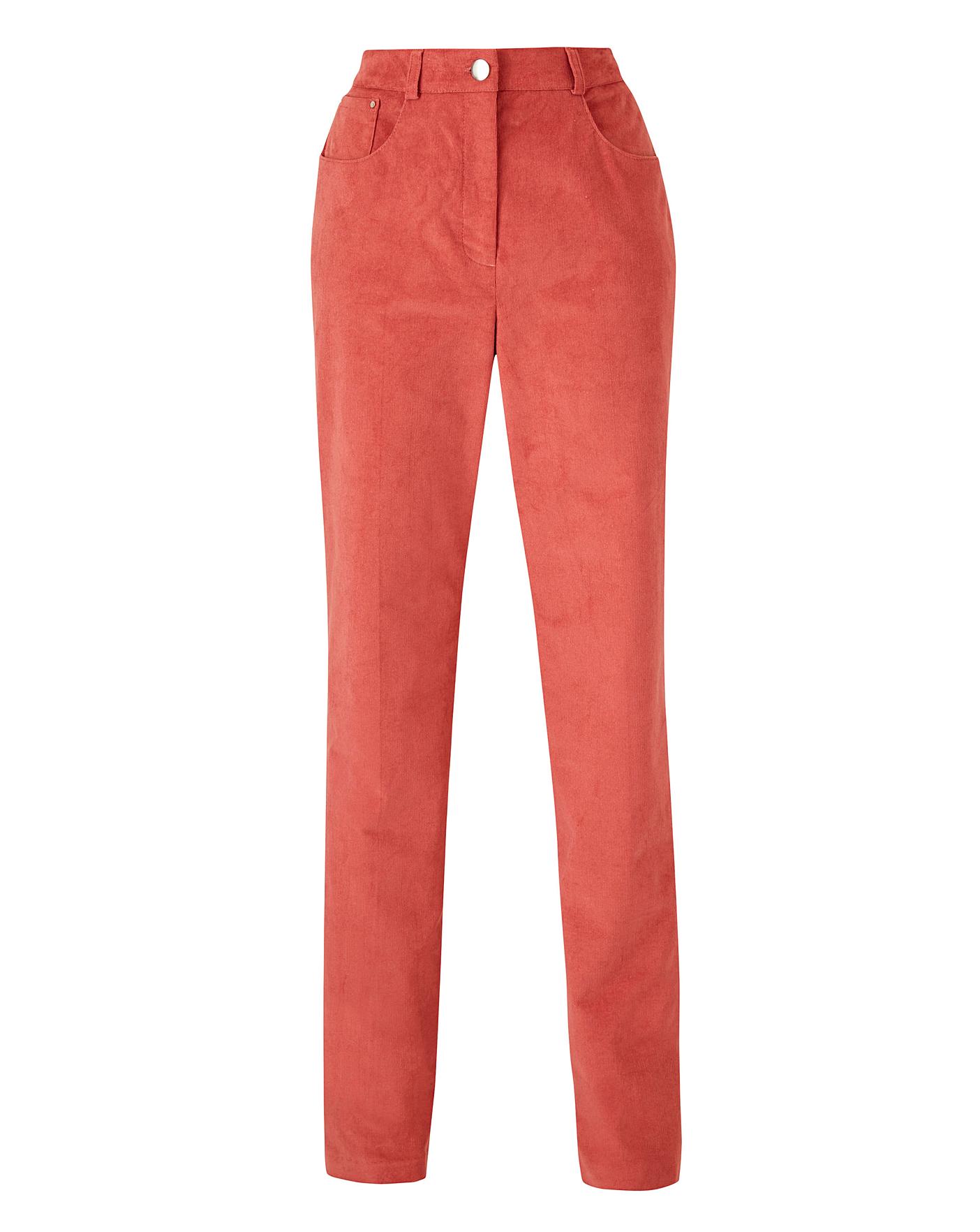 petite corduroy trousers
