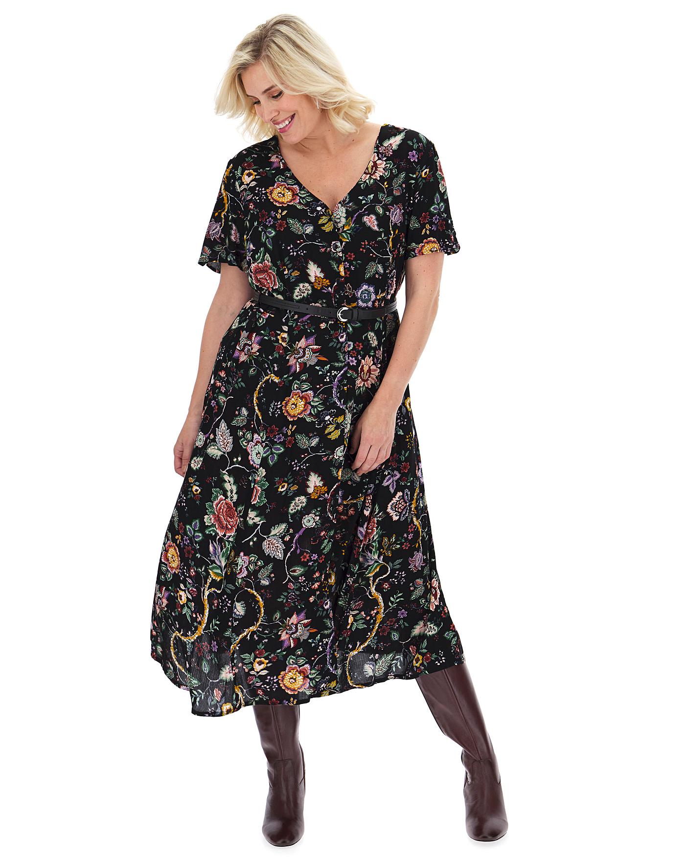 joe browns pretty floral dress