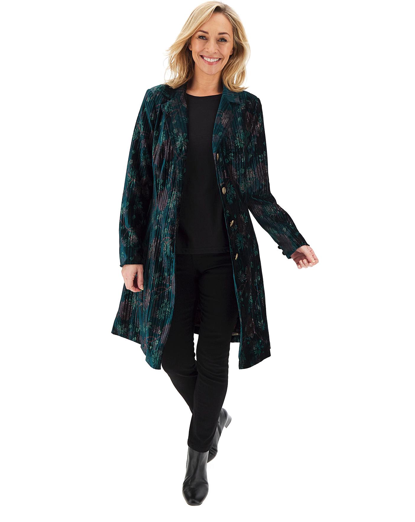 Joe Browns Remarkable Velvet Coat J D Williams