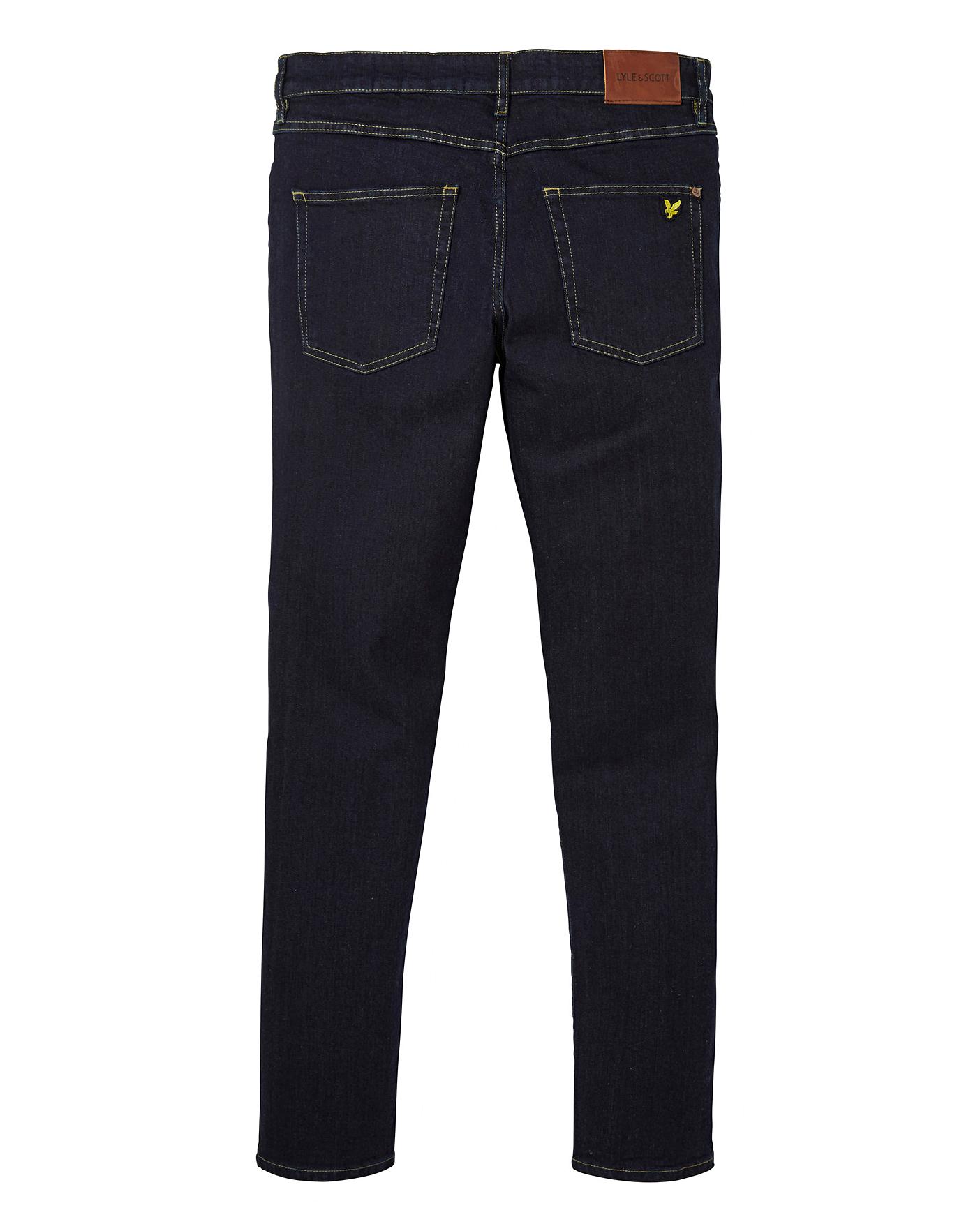 lyle and scott black jeans