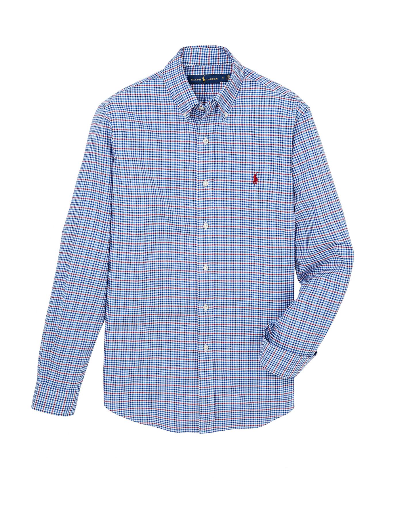 checkered ralph lauren shirt