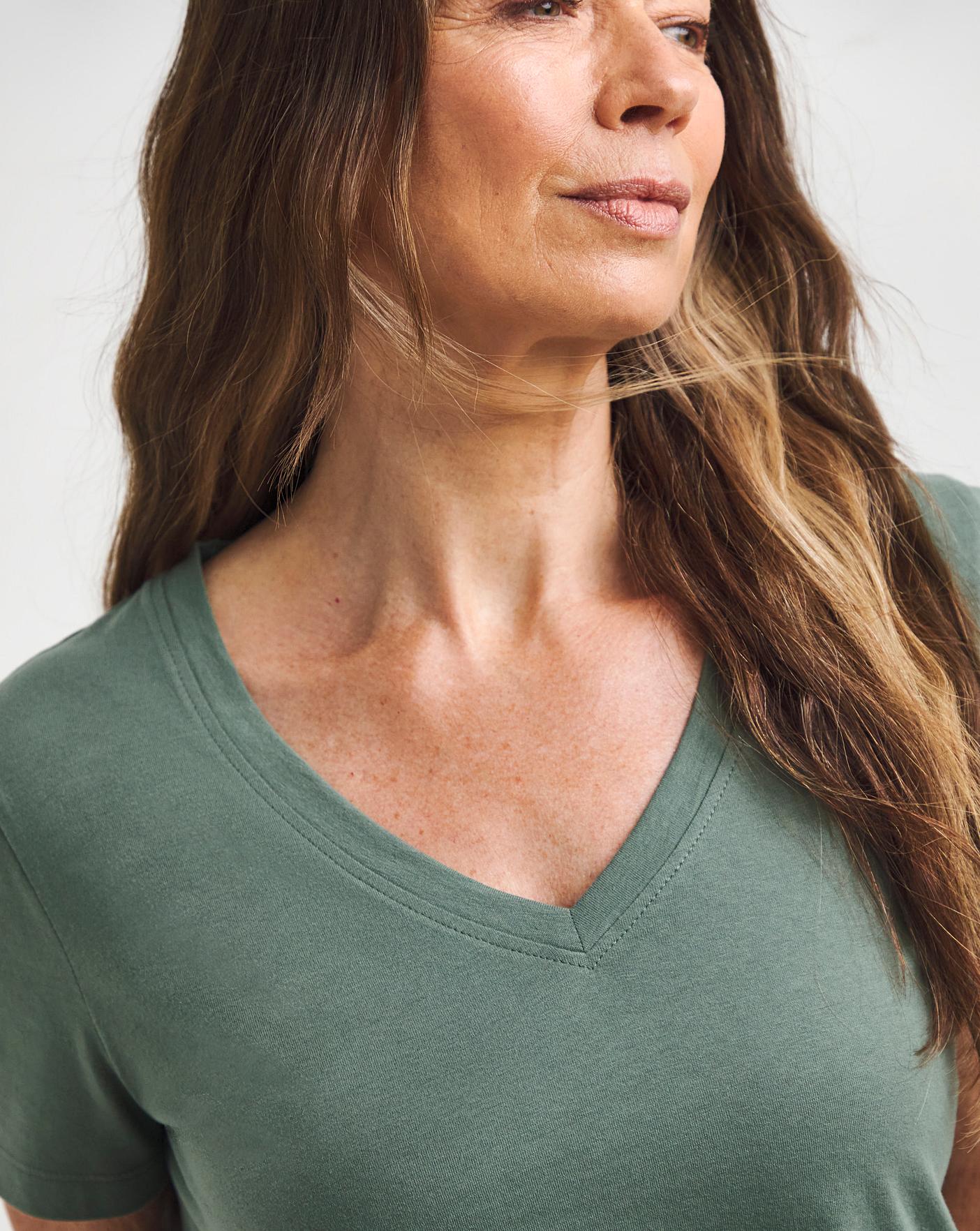 3 Pack The V Neck T-Shirts | Fashion World