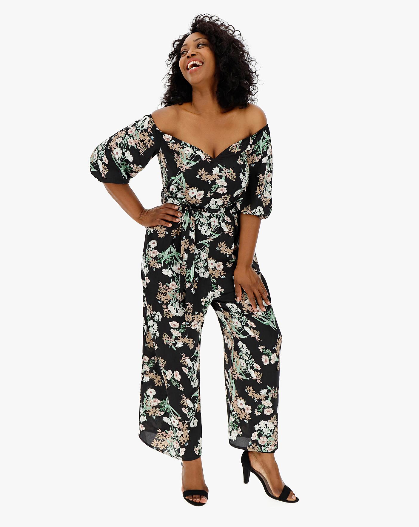 quarter length jumpsuit