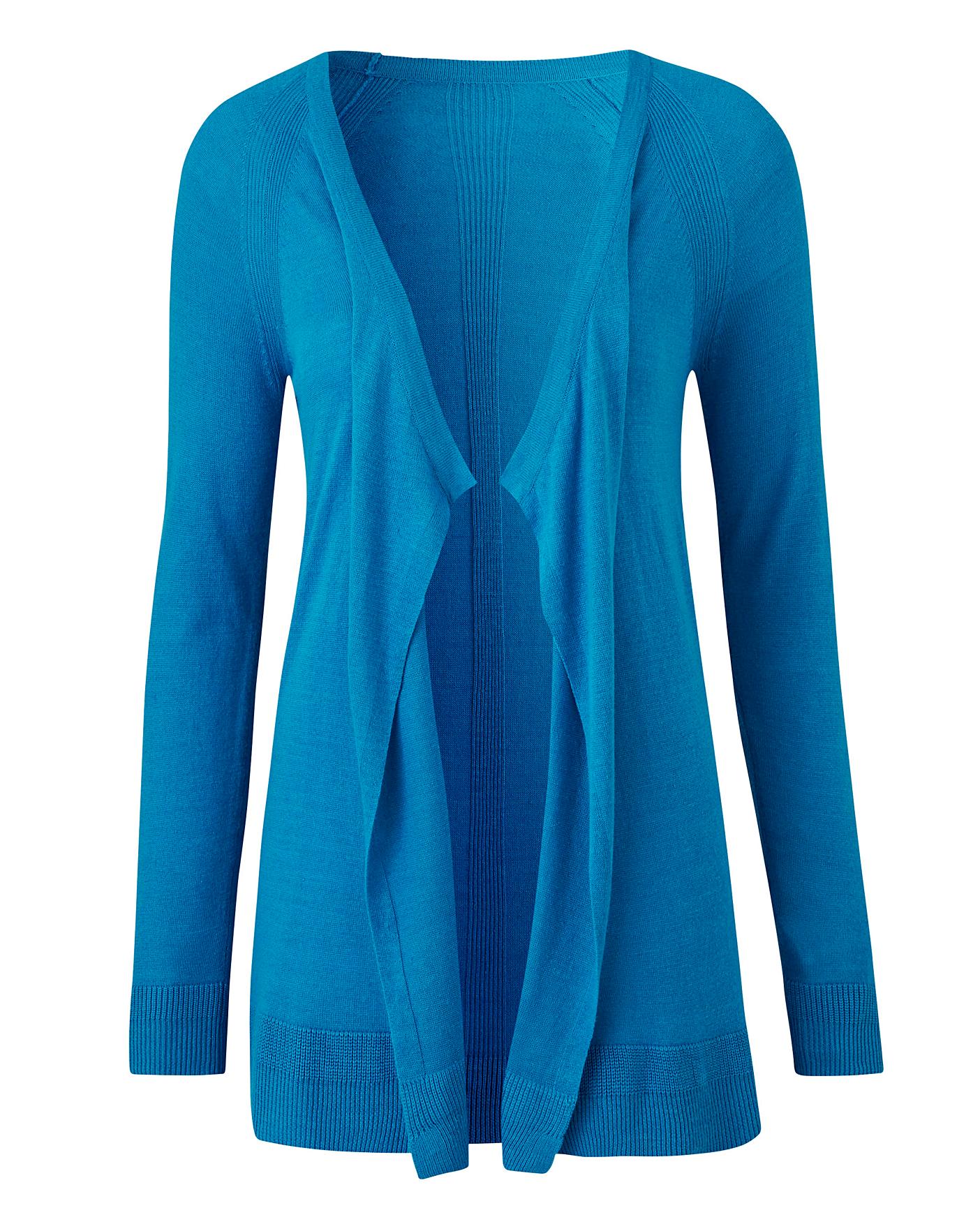 linen mix cardigan