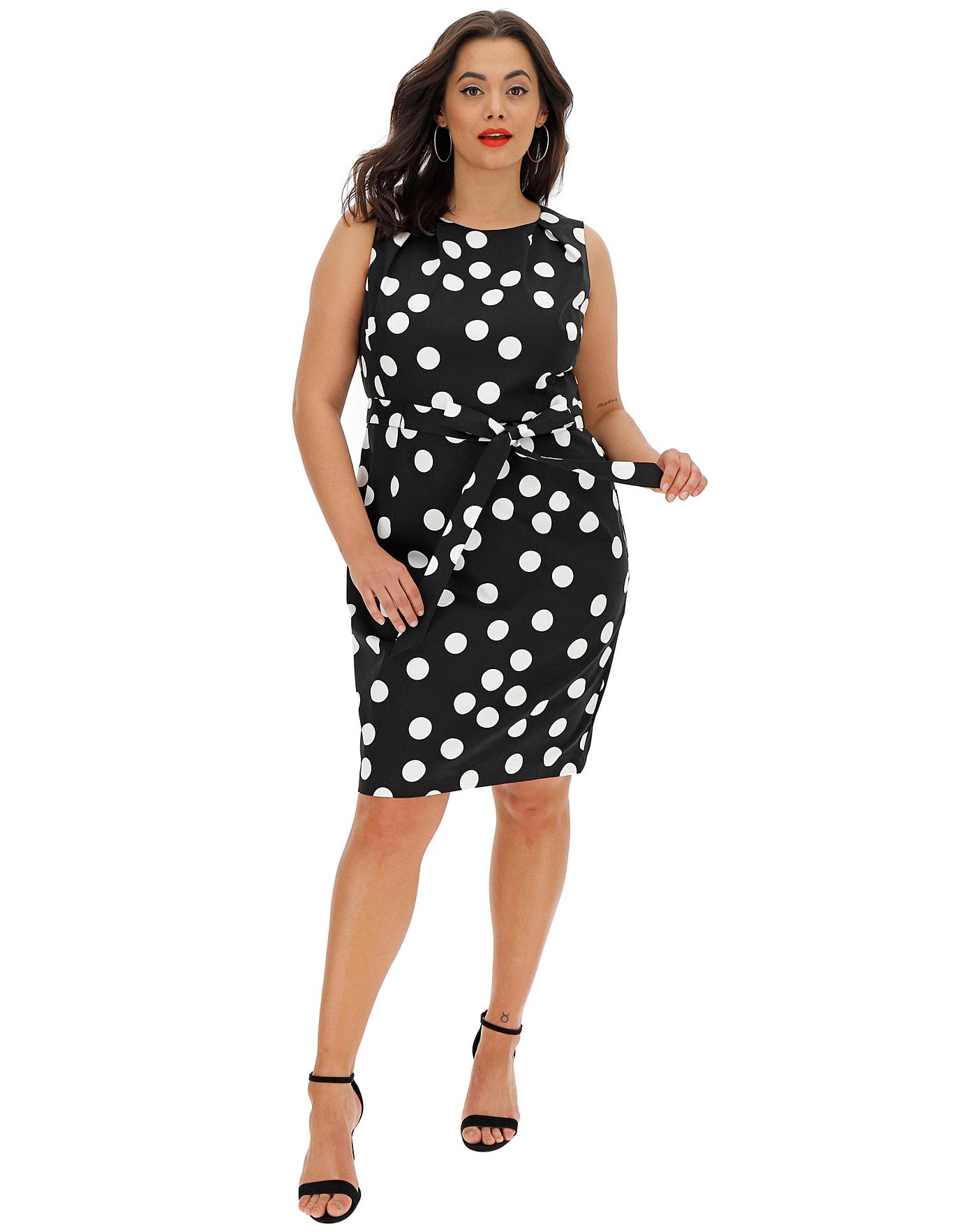 coast spot dress