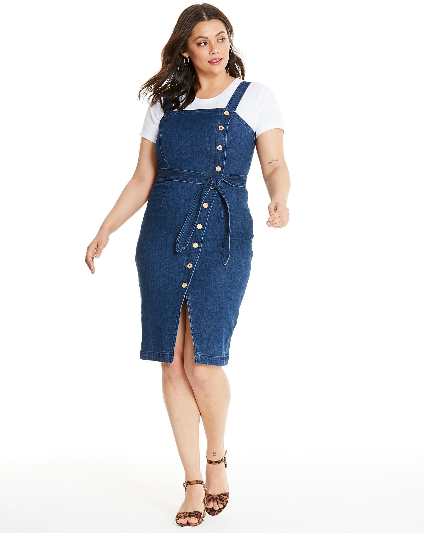 vero moda denim dress