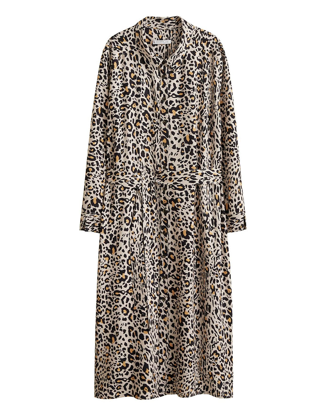 robe mango leopard