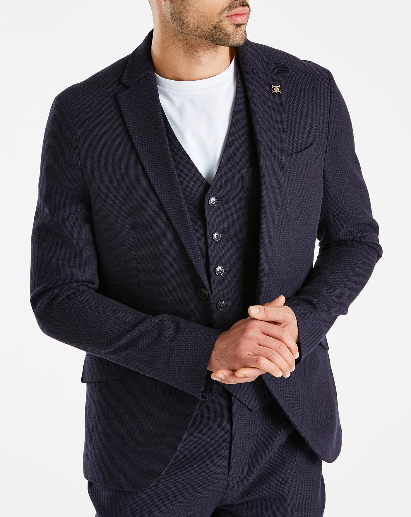 Hammond \u0026 Co Basketweave Blazer | Jacamo
