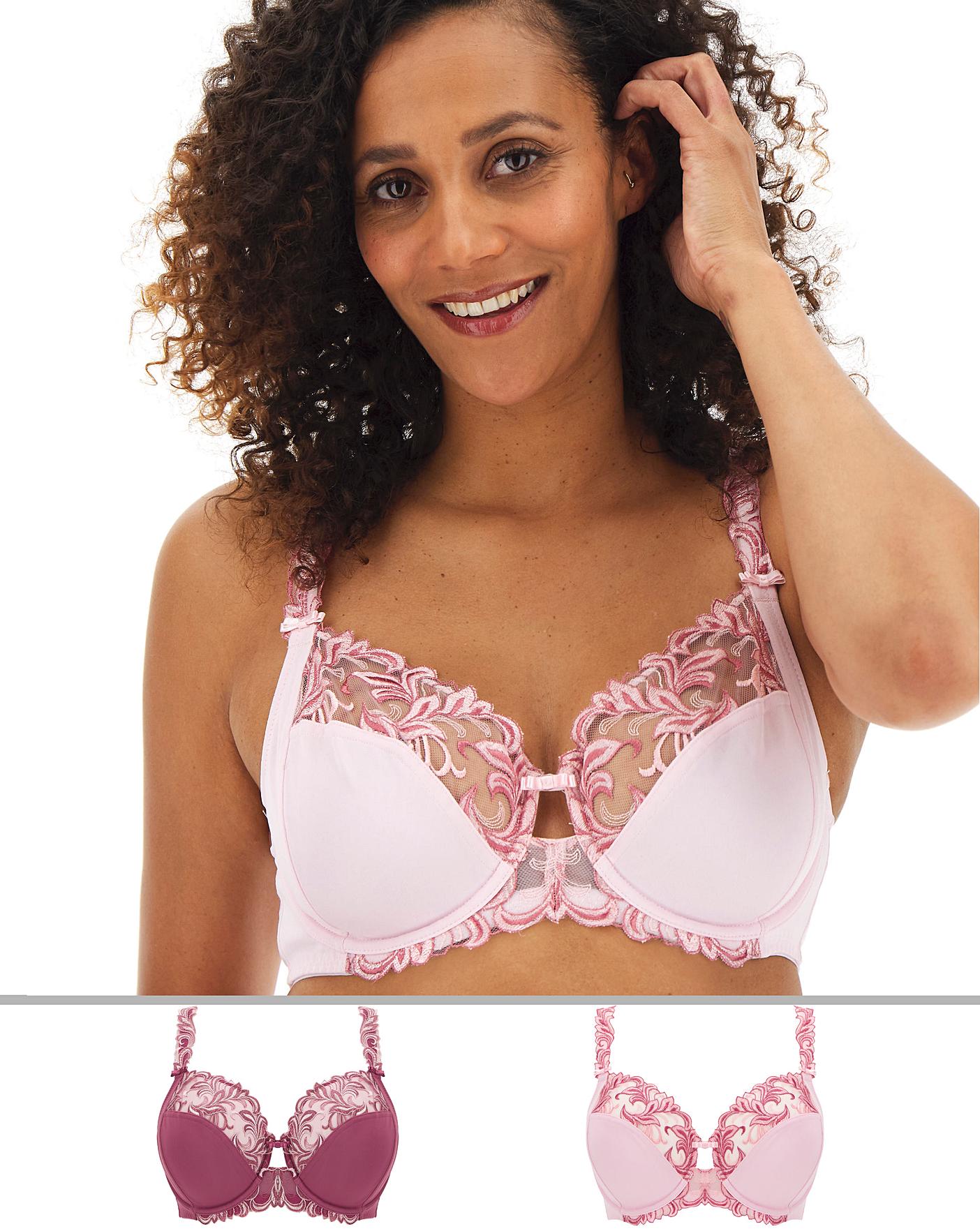 dusky pink bra