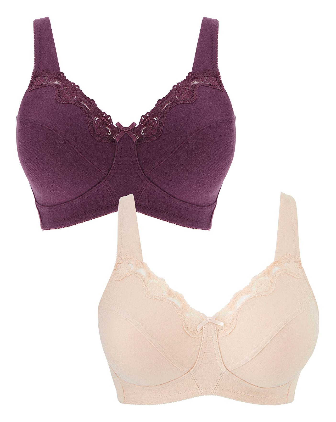 Pack Sarah Full Cup Non Wired Bras Ambrose Wilson