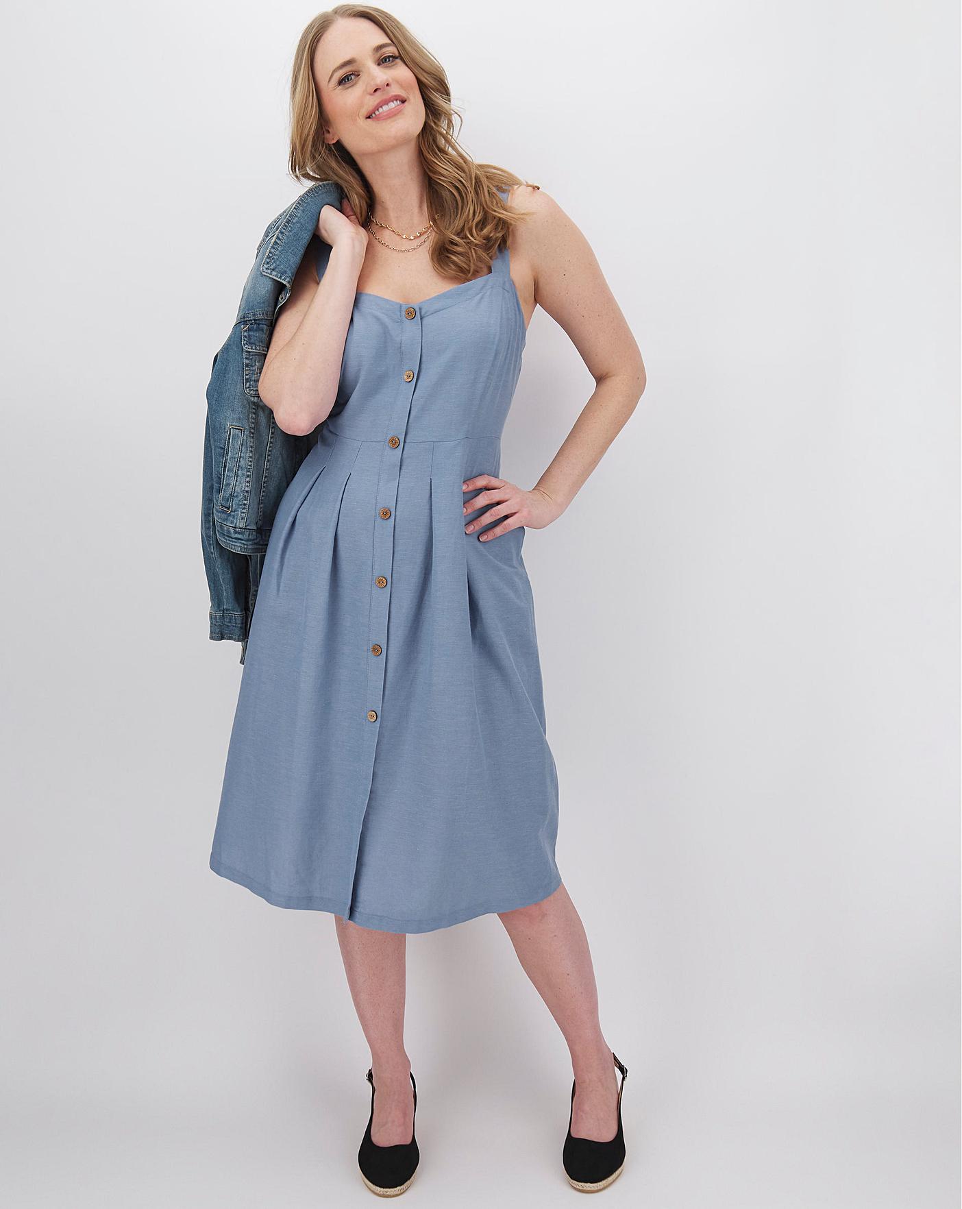 jd williams linen dresses