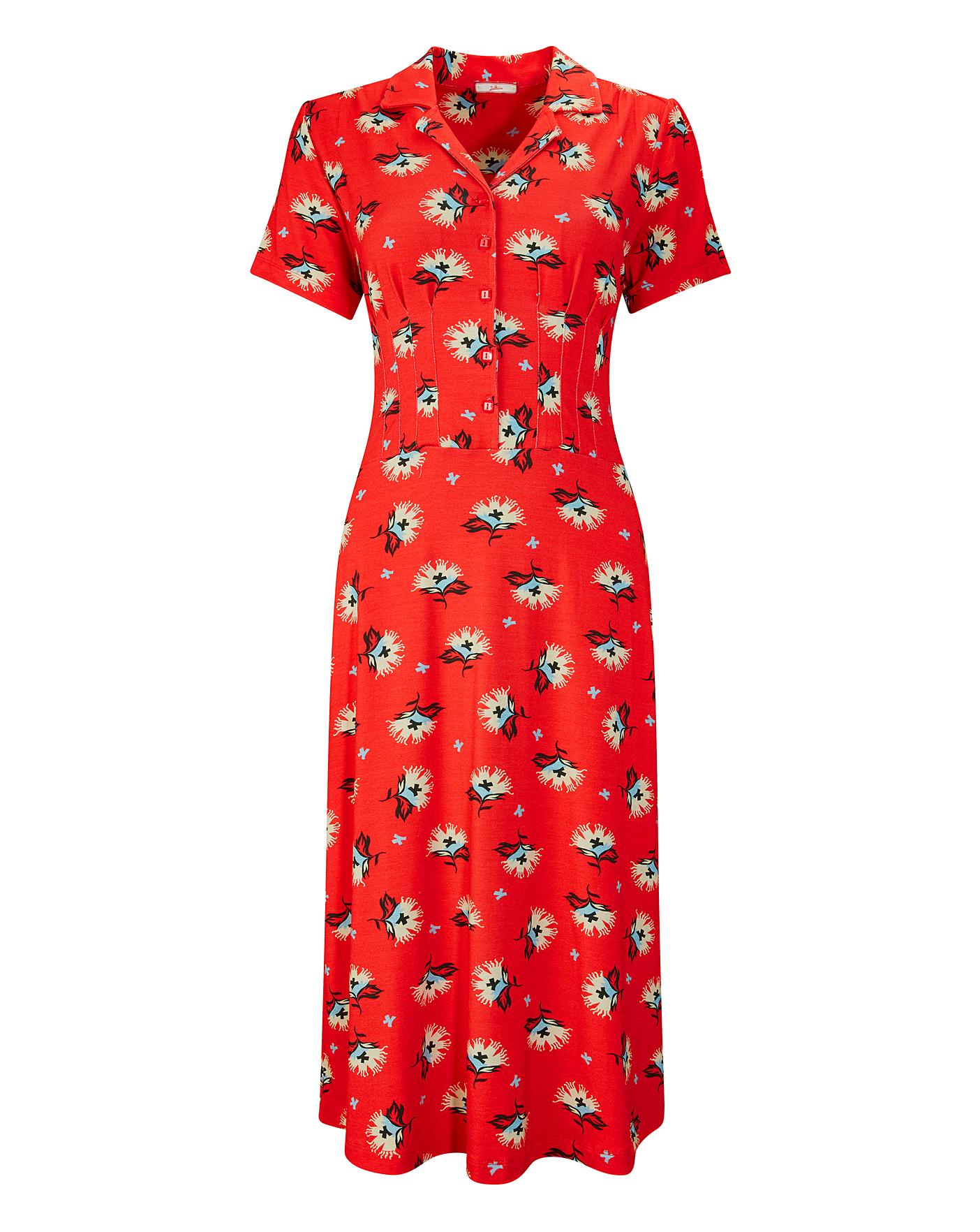 joe browns red dress