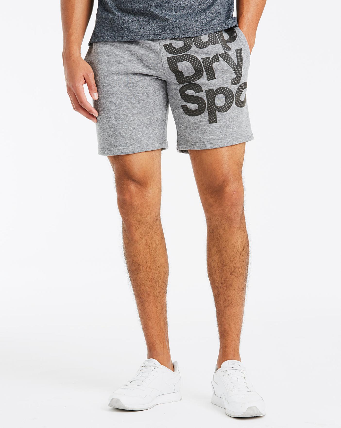 superdry jogger shorts