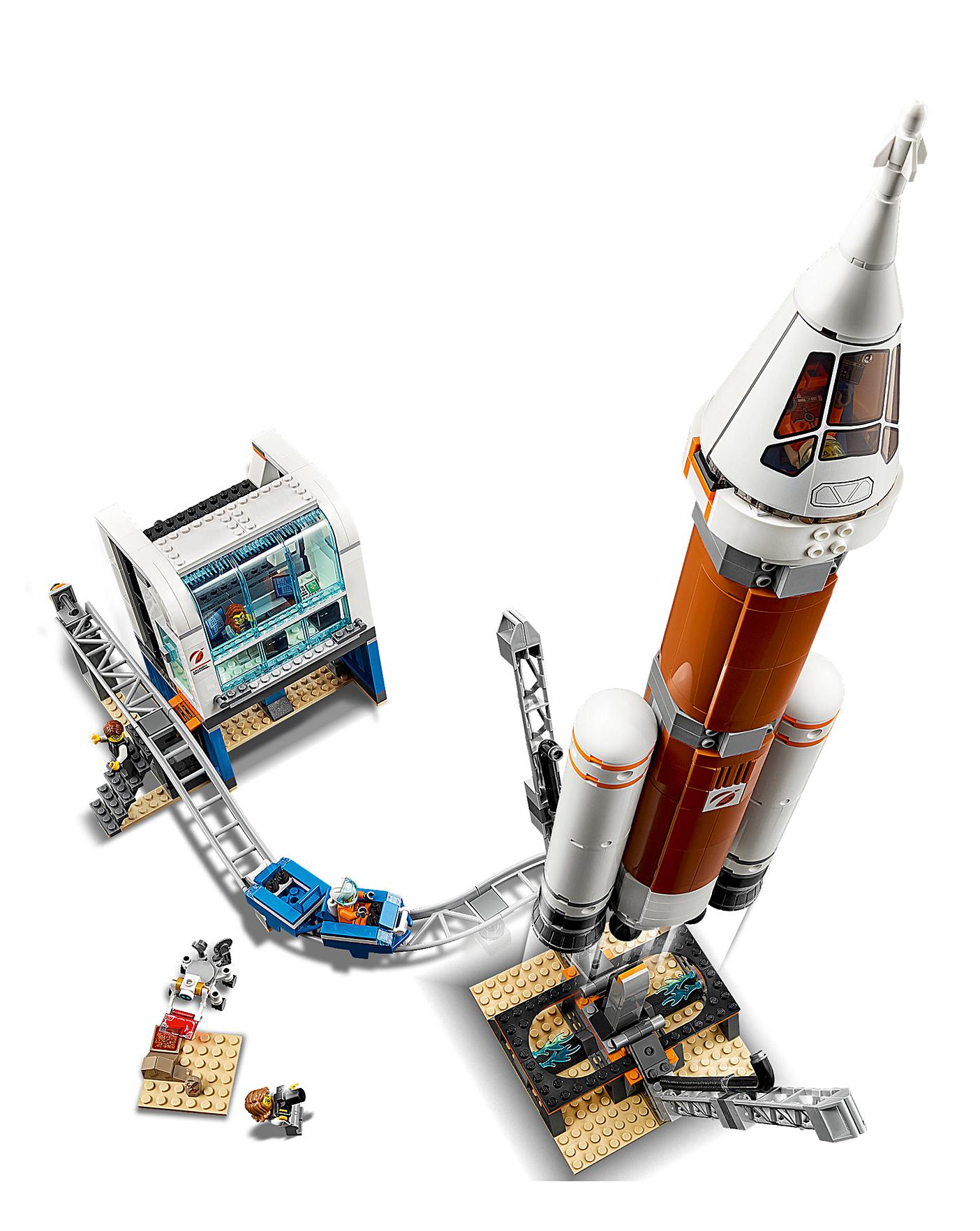 lego city space port deep space rocket and launch control 60228