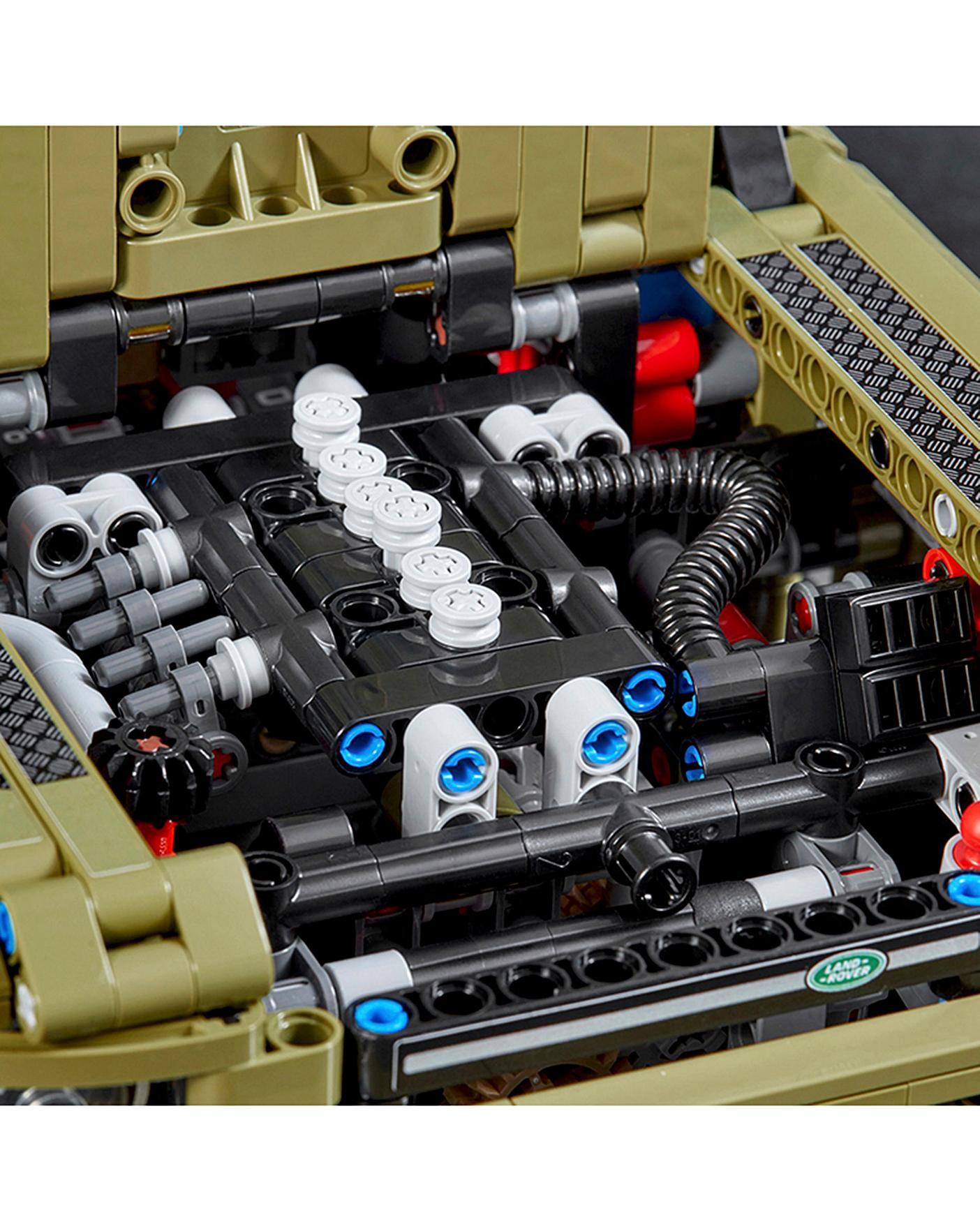 lego defender engine not turning