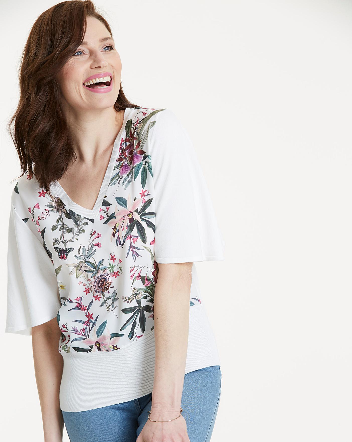oasis angel sleeve jumpsuit