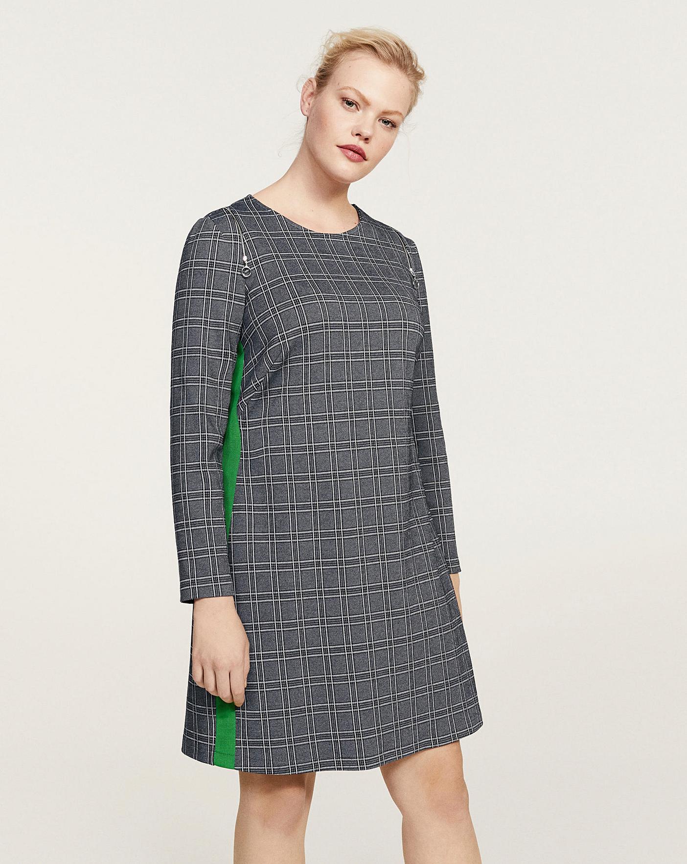 mango cold shoulder dress