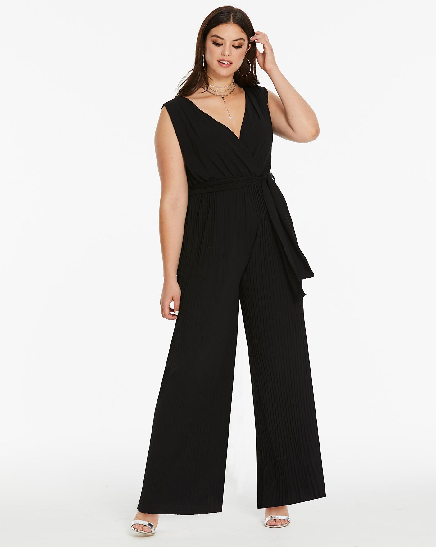 ax paris pleated jumpsuit