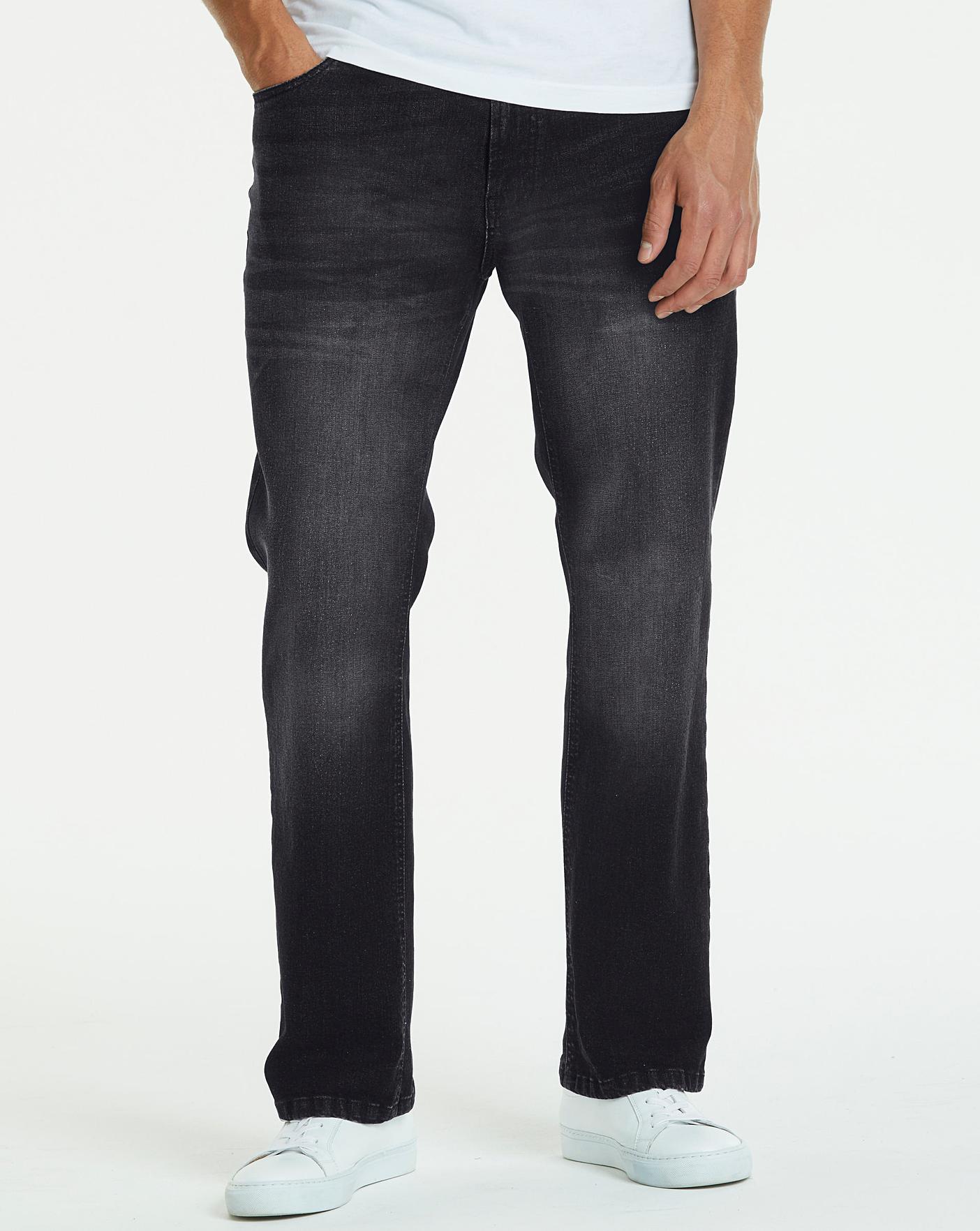 loose jeans black