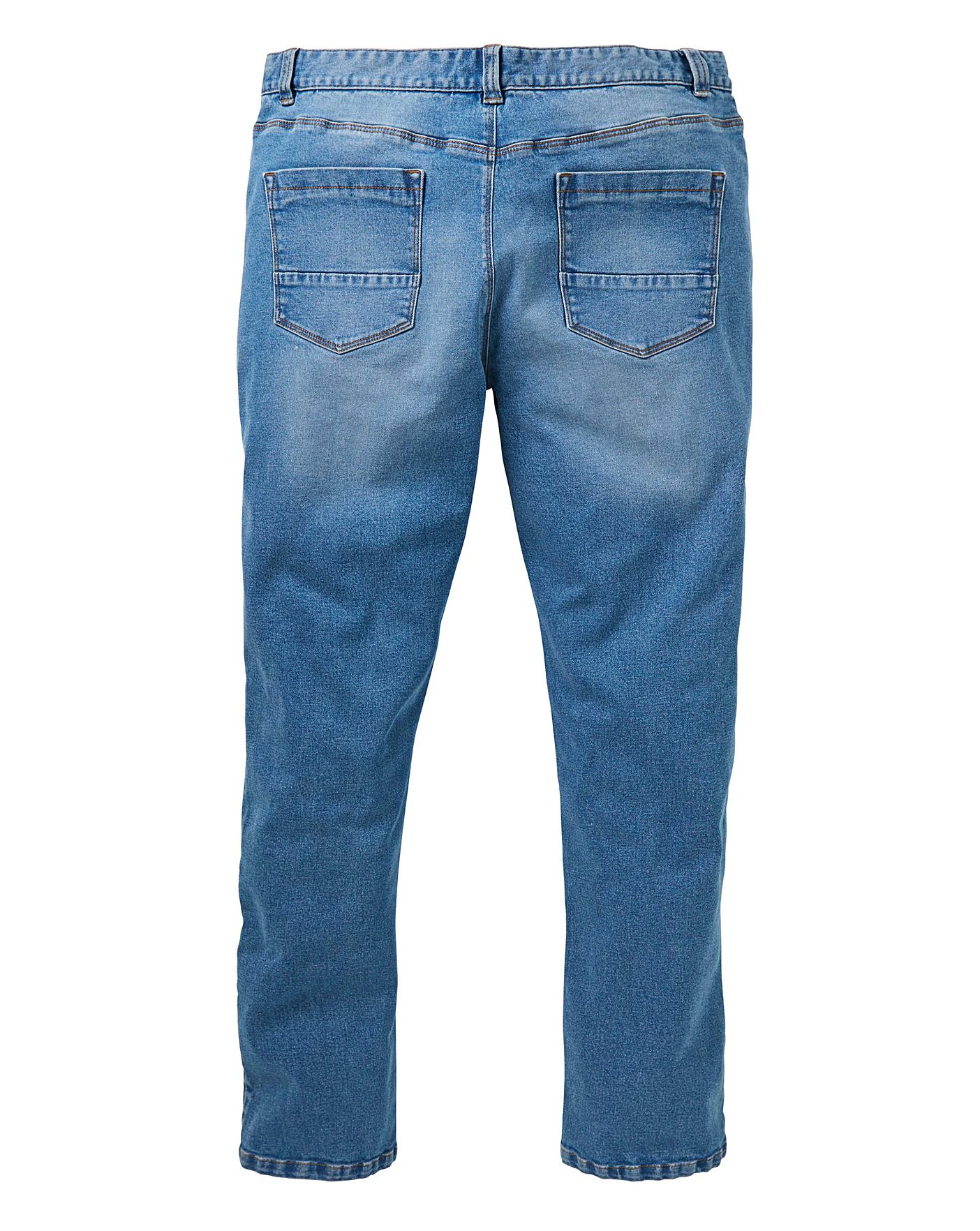 Slim Washed Midwash Jeans Jacamo