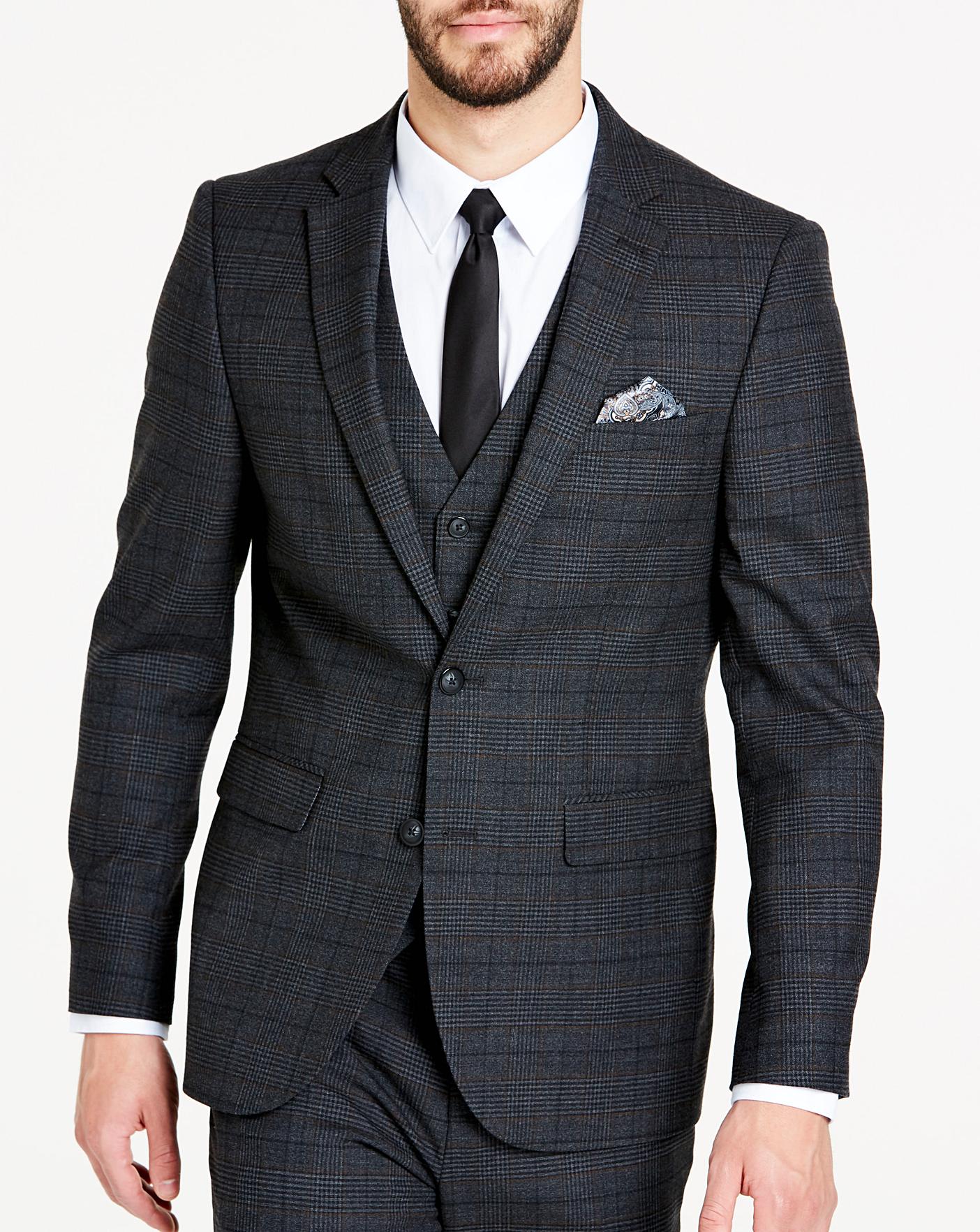 navy suit with converse