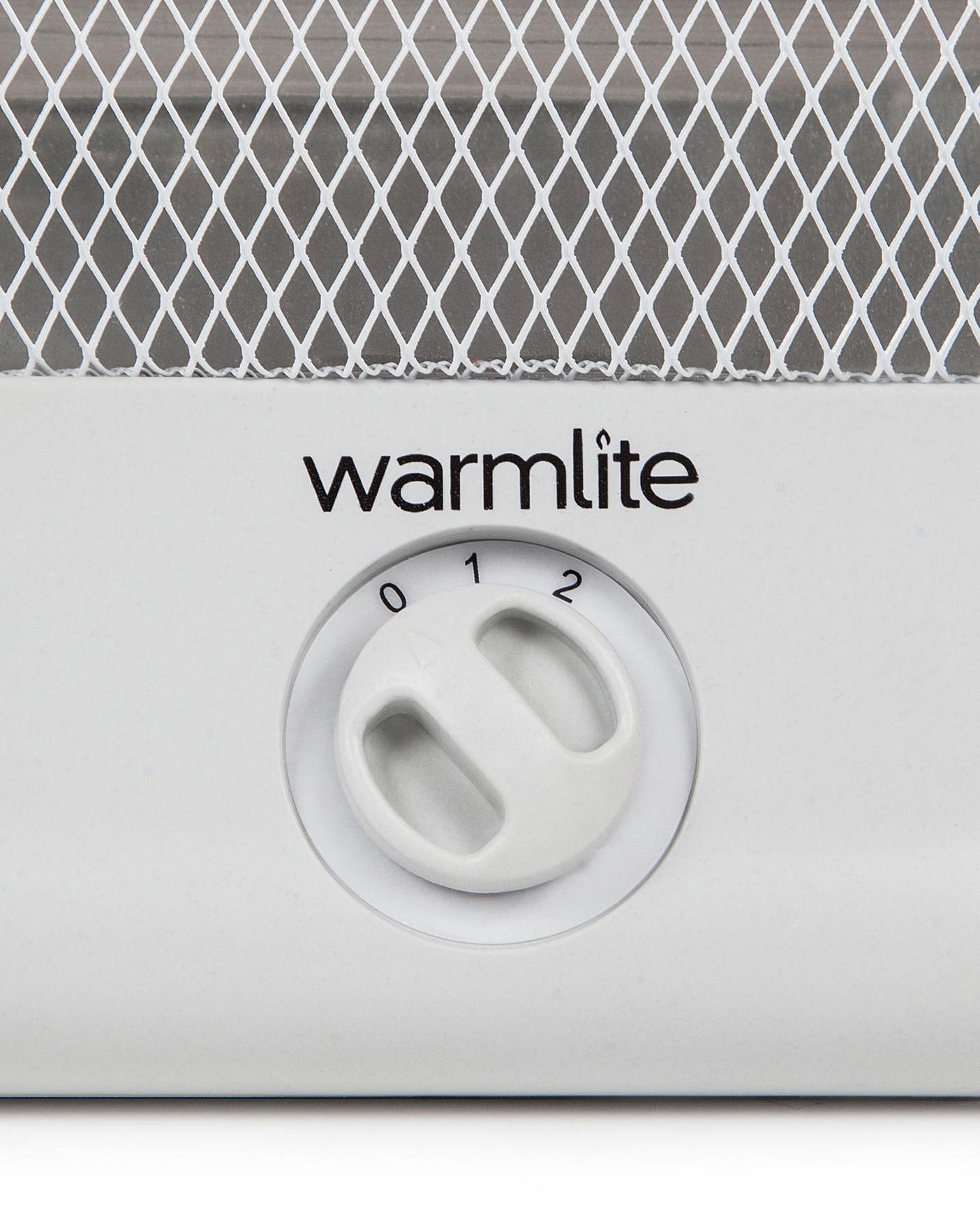 Warmlite 800W Folding Quartz Heater | J Warmlite Folding Quartz Heater, 2 Heat