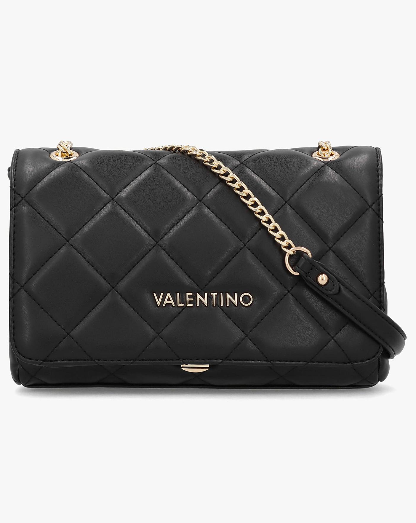 Valentino Bags Ocarina Black Zip Purse Fashion World