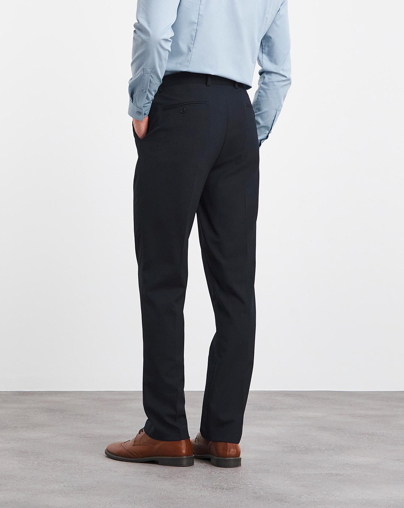 Regular Fit Stretch Formal Trouser | J D Williams