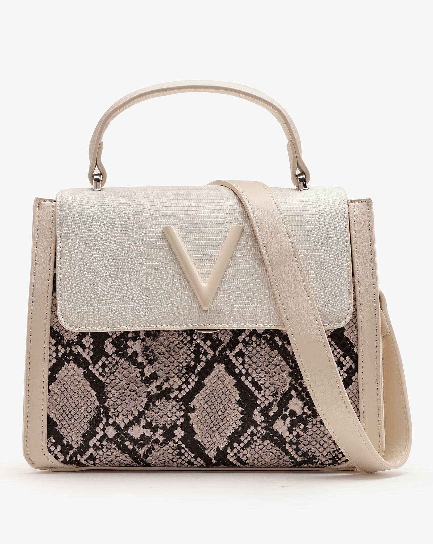 Valentino Bags Peri Ecru Satchel Bag Simply Be