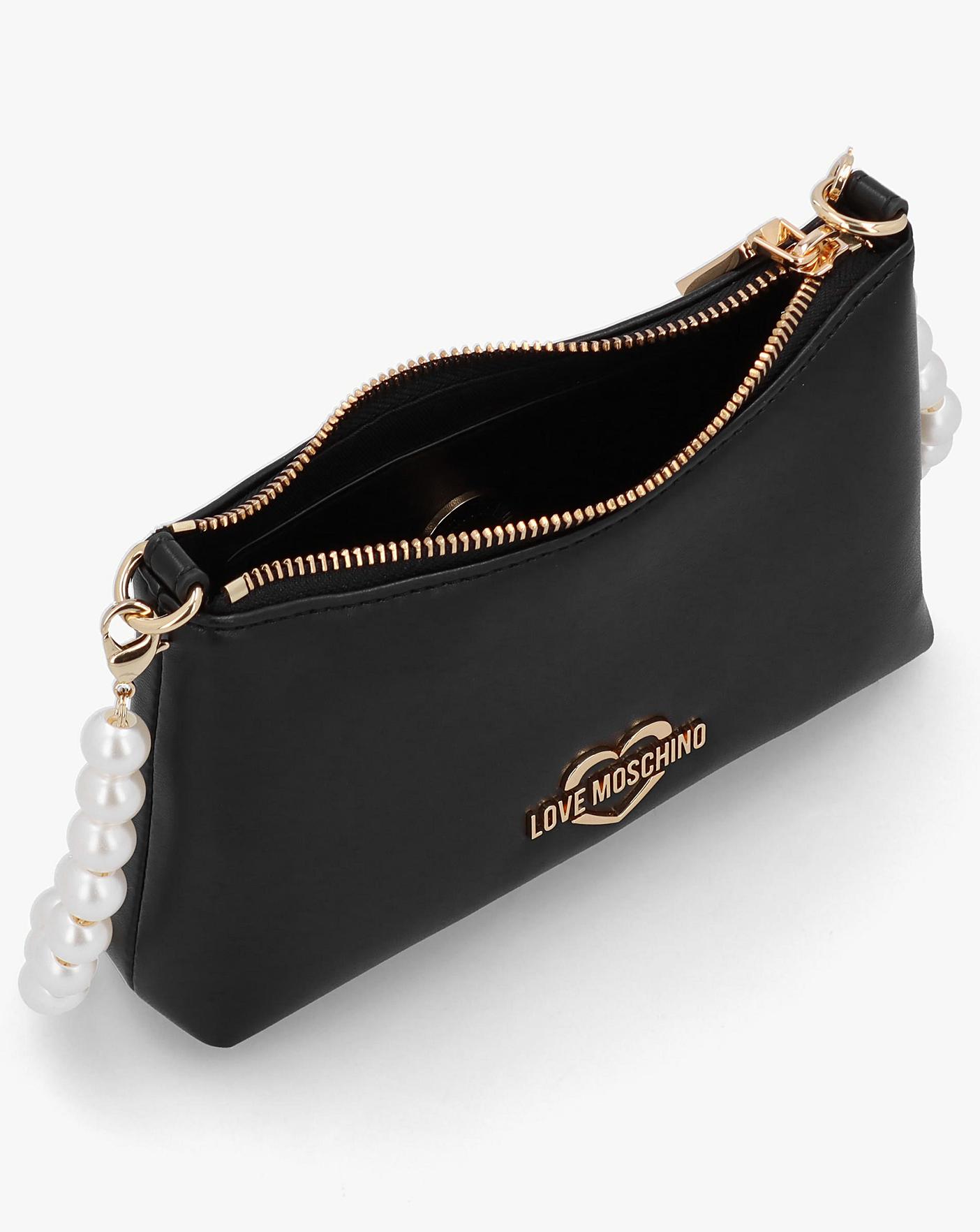 Love Moschino Pearl Handle Shoulder Bag