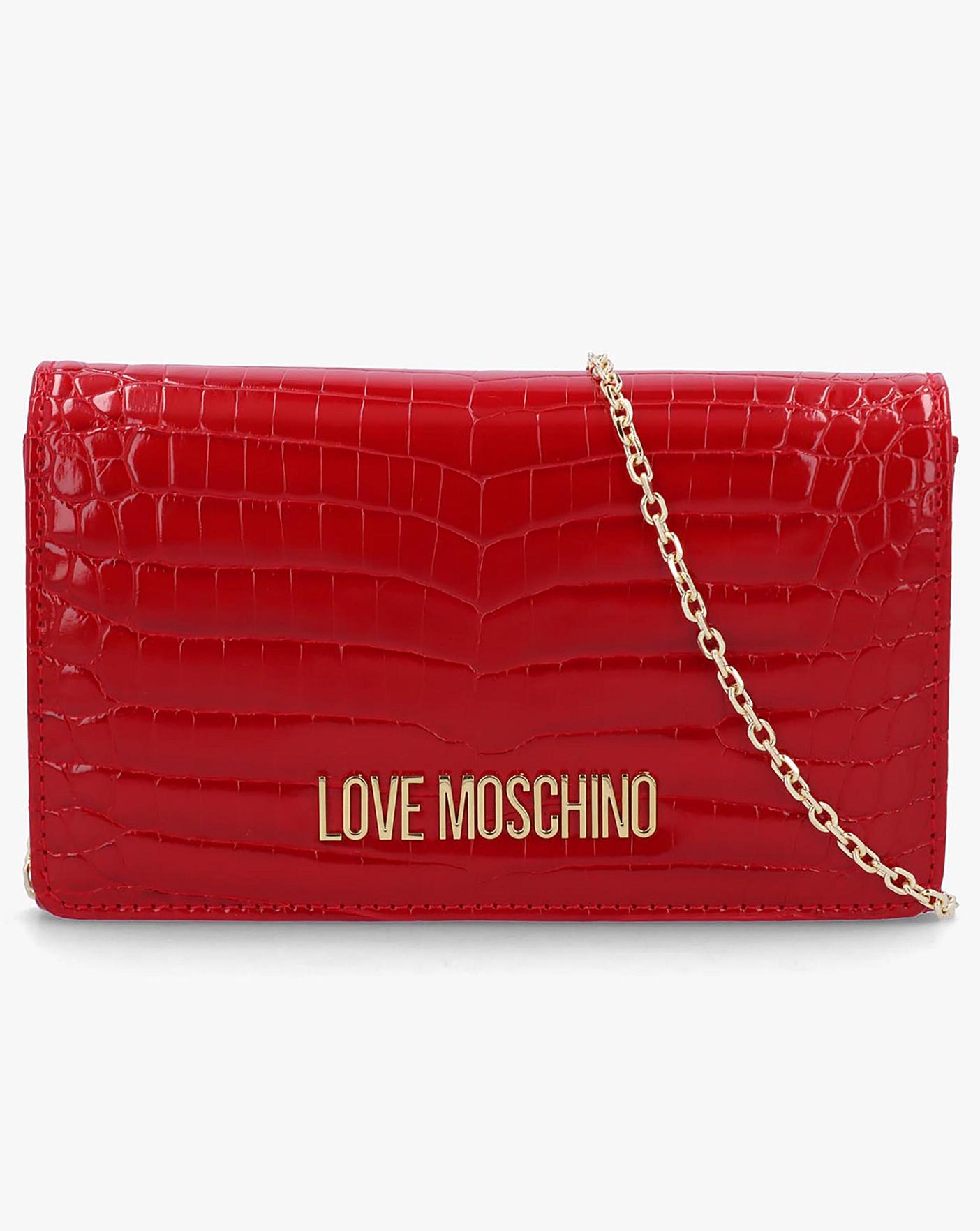 Love Moschino Classic Croc Cross Body Simply Be