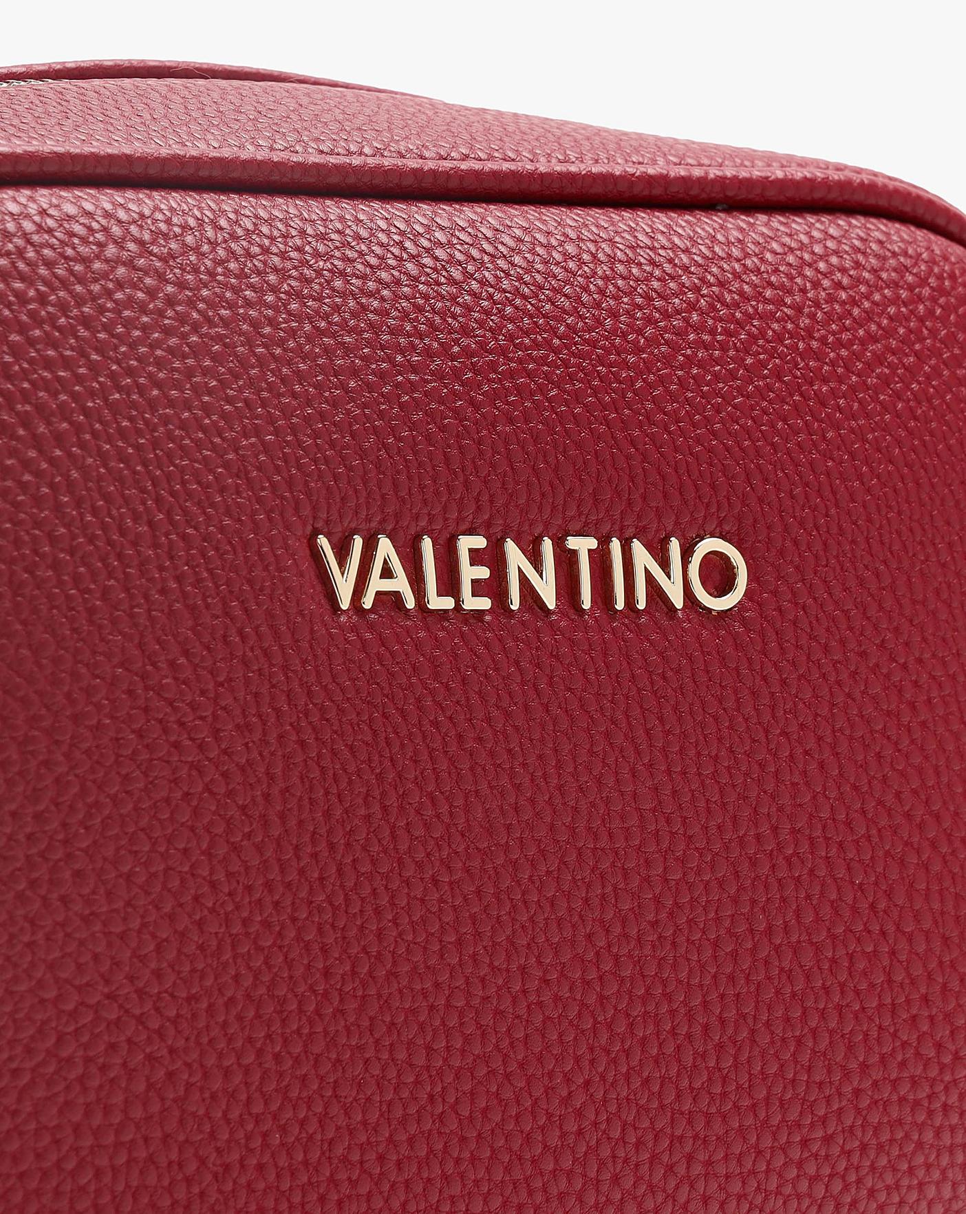 Valentino red leather bag clearance