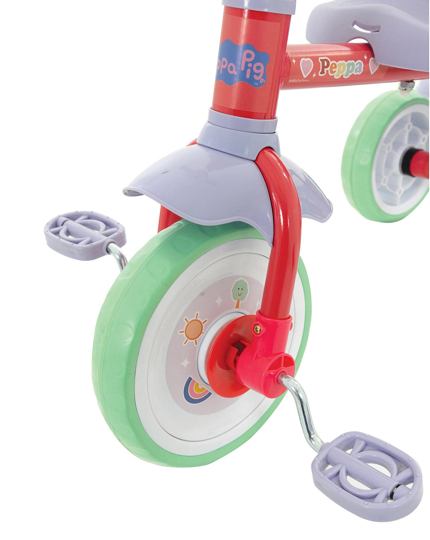 Peppa pig discount bike with handle