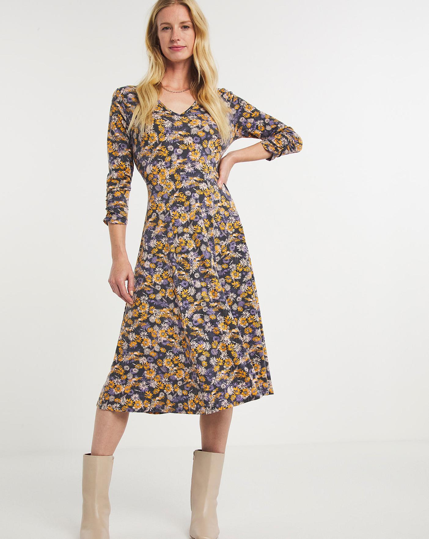 Julipa Floral Jersey Dress | Ambrose Wilson