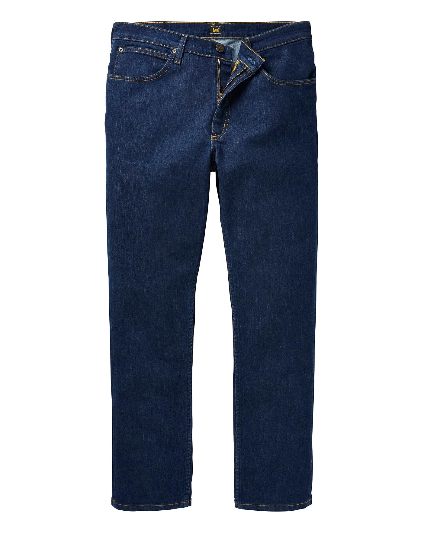 lee brooklyn straight stretch jeans