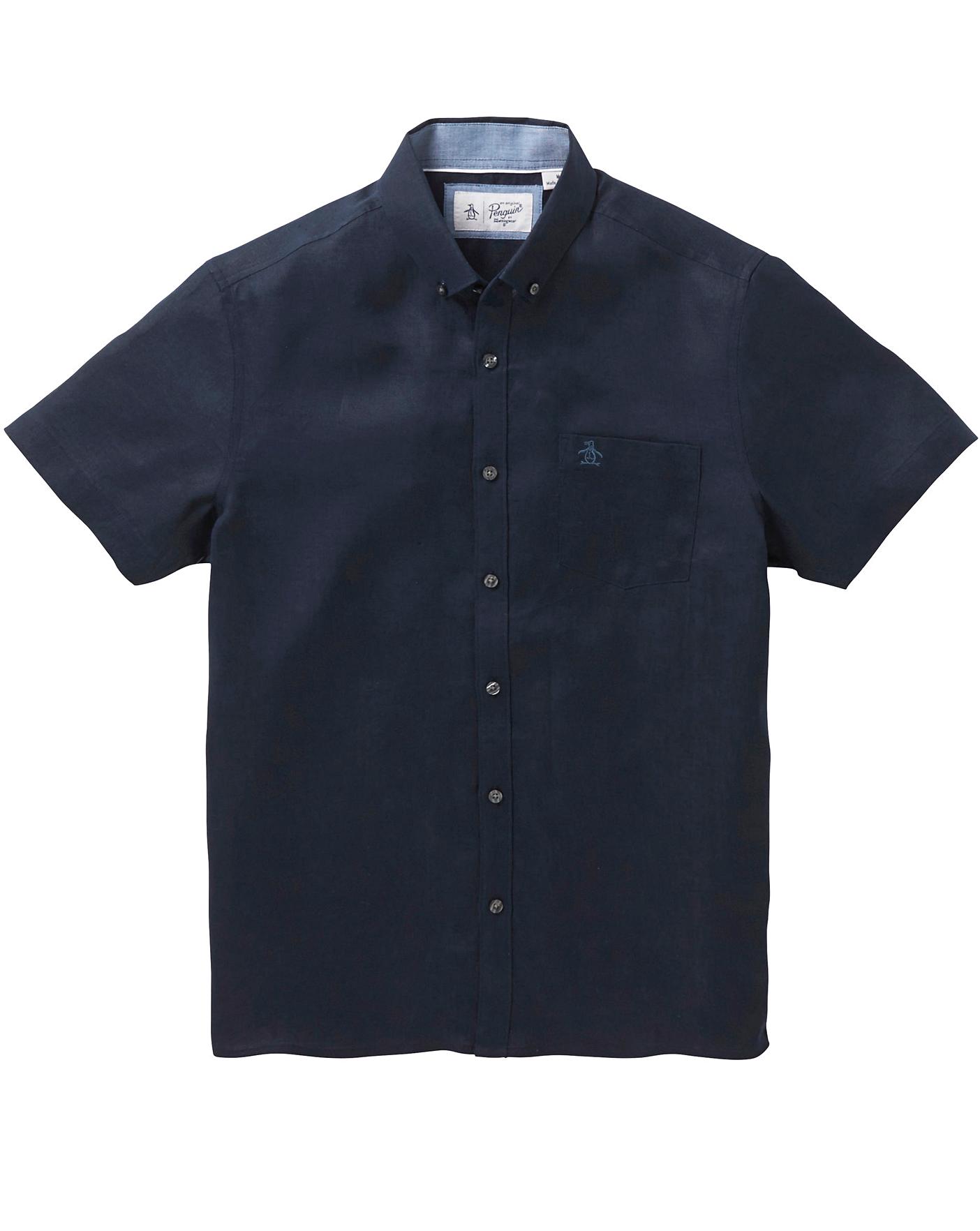 Original Penguin Linen Shirt Regular 