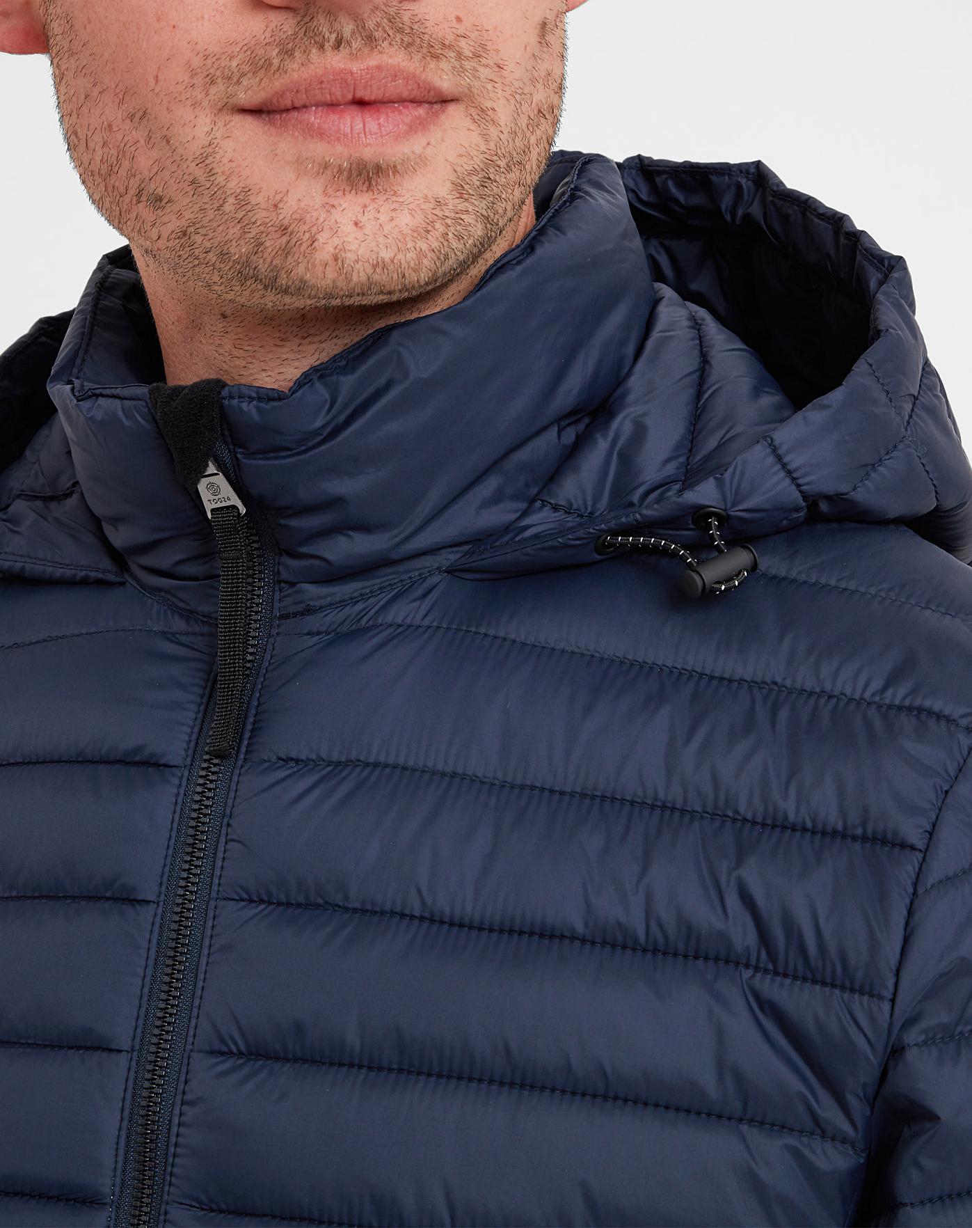 Tog24 Bowburn Mens Padded Plain Jacket J D Williams