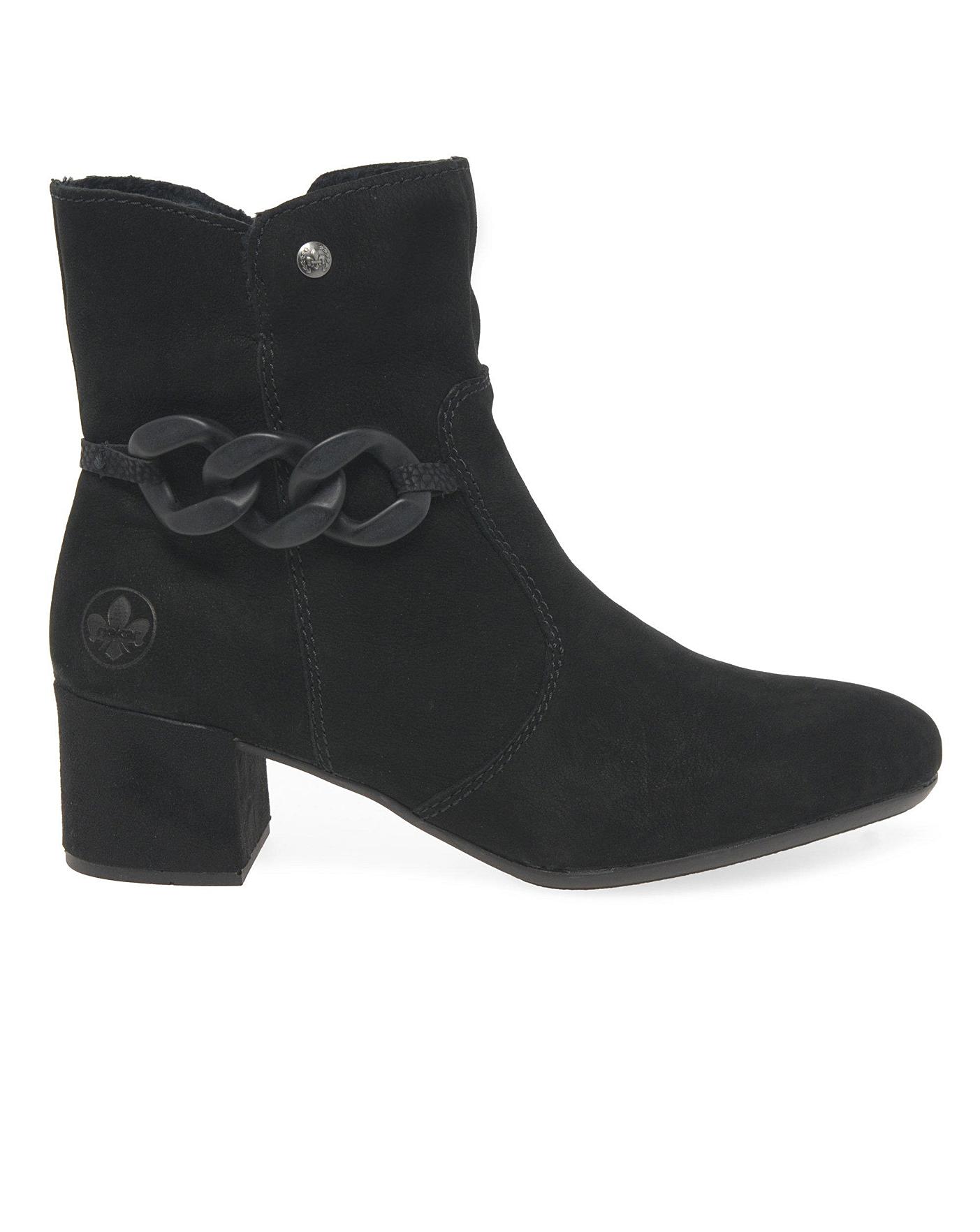 Rieker suede ankle on sale boots