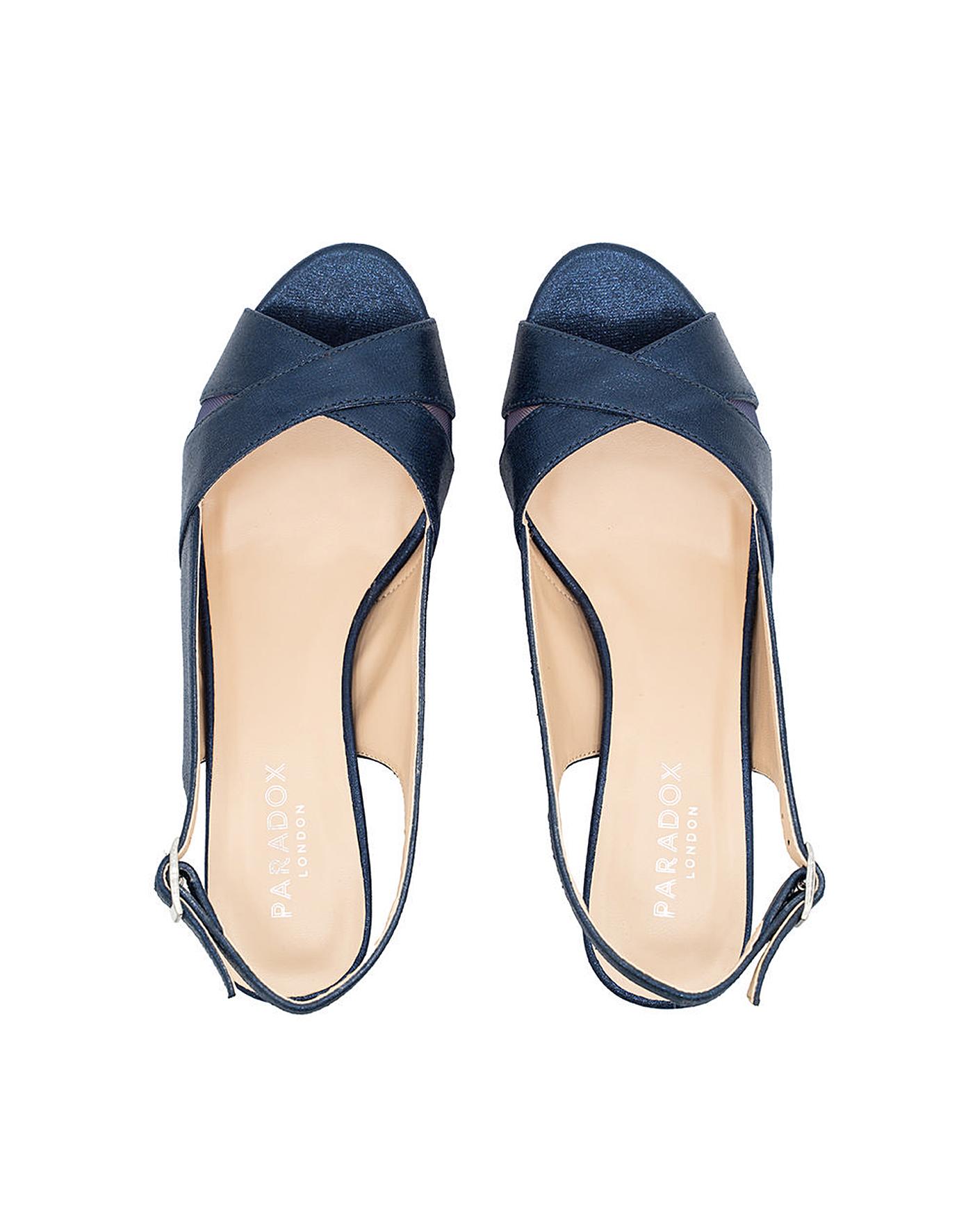 Paradox London Luisa Platform Sandals Fashion World