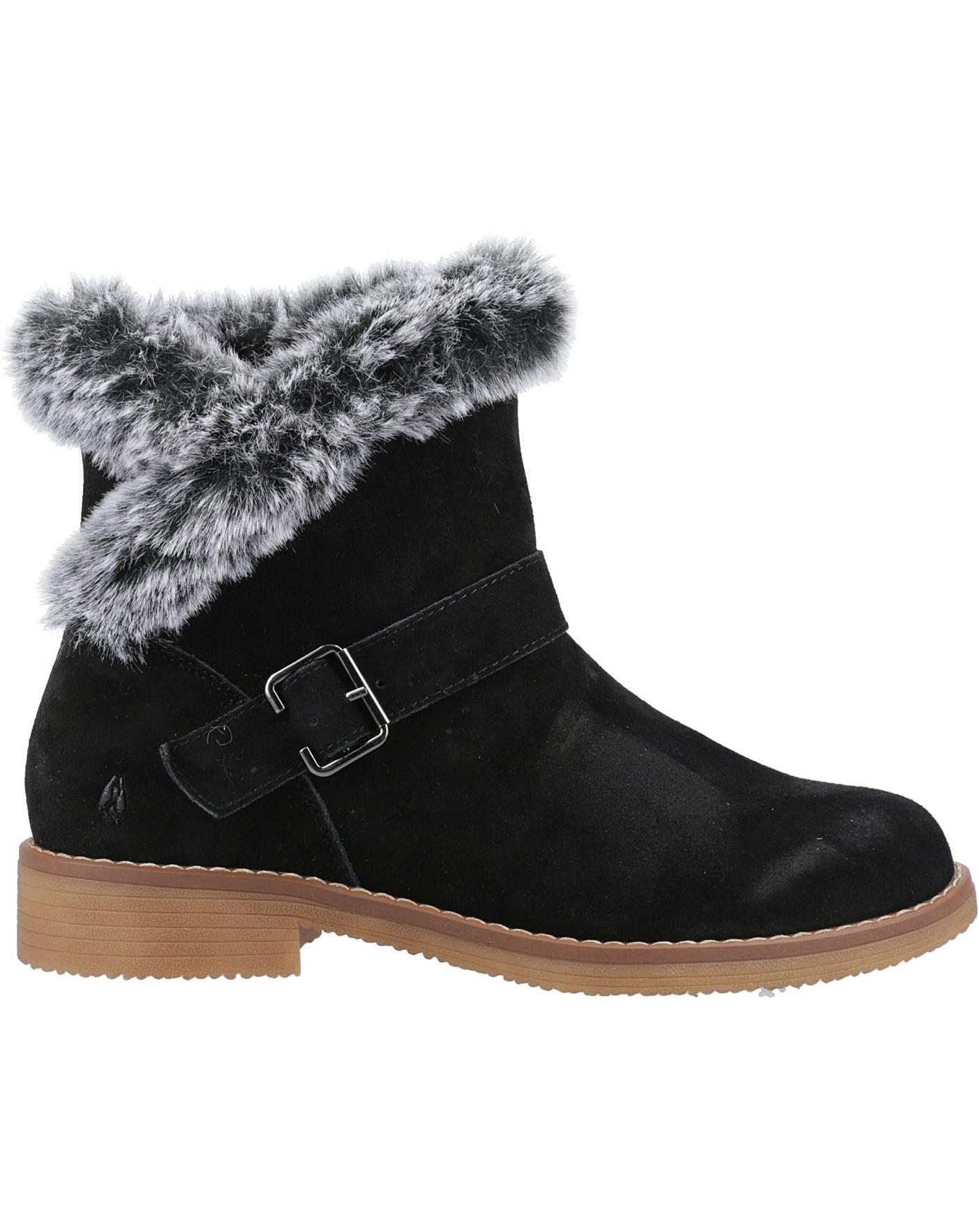 Hush puppies fur lined on sale boots