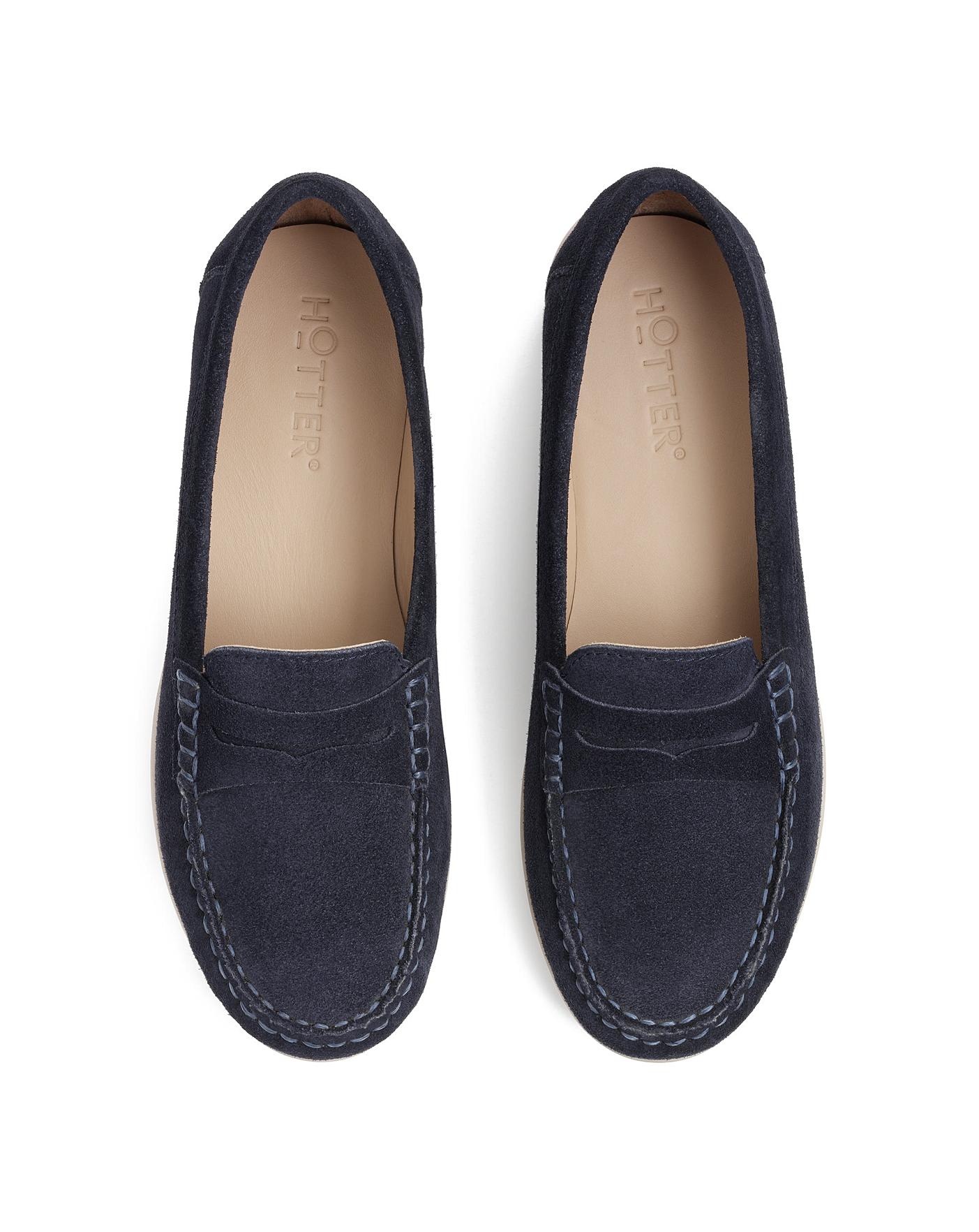 Hotter shoes store loafers