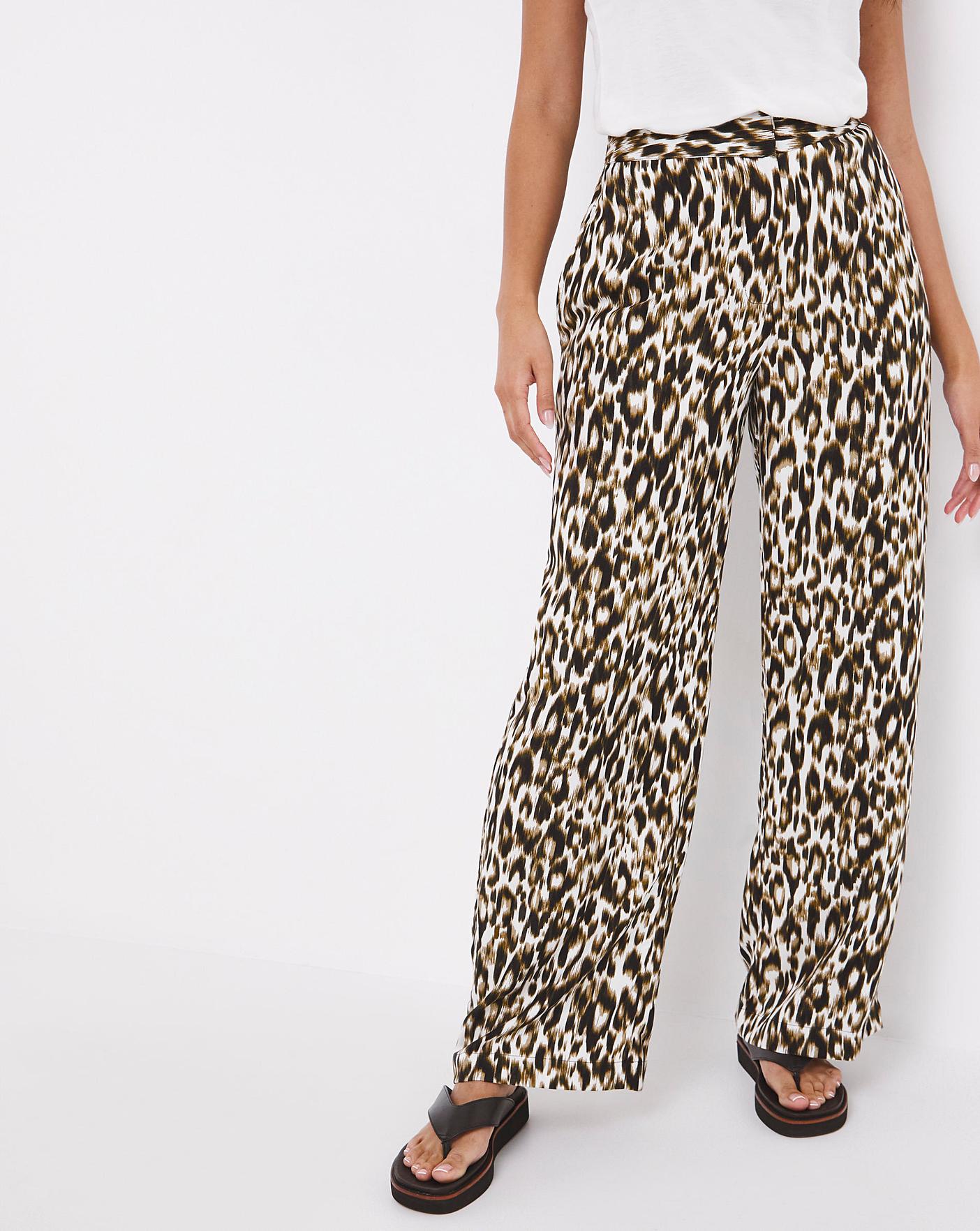 Spun Wide Leg Trouser