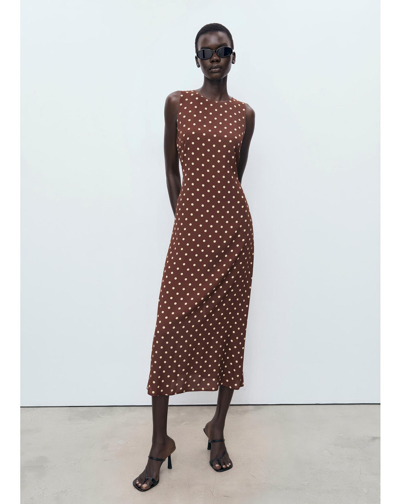 MANGO POLKA DOT MIDI DRESS | Oxendales MANGO POLKA DOT MIDI DRESS | Oxendales