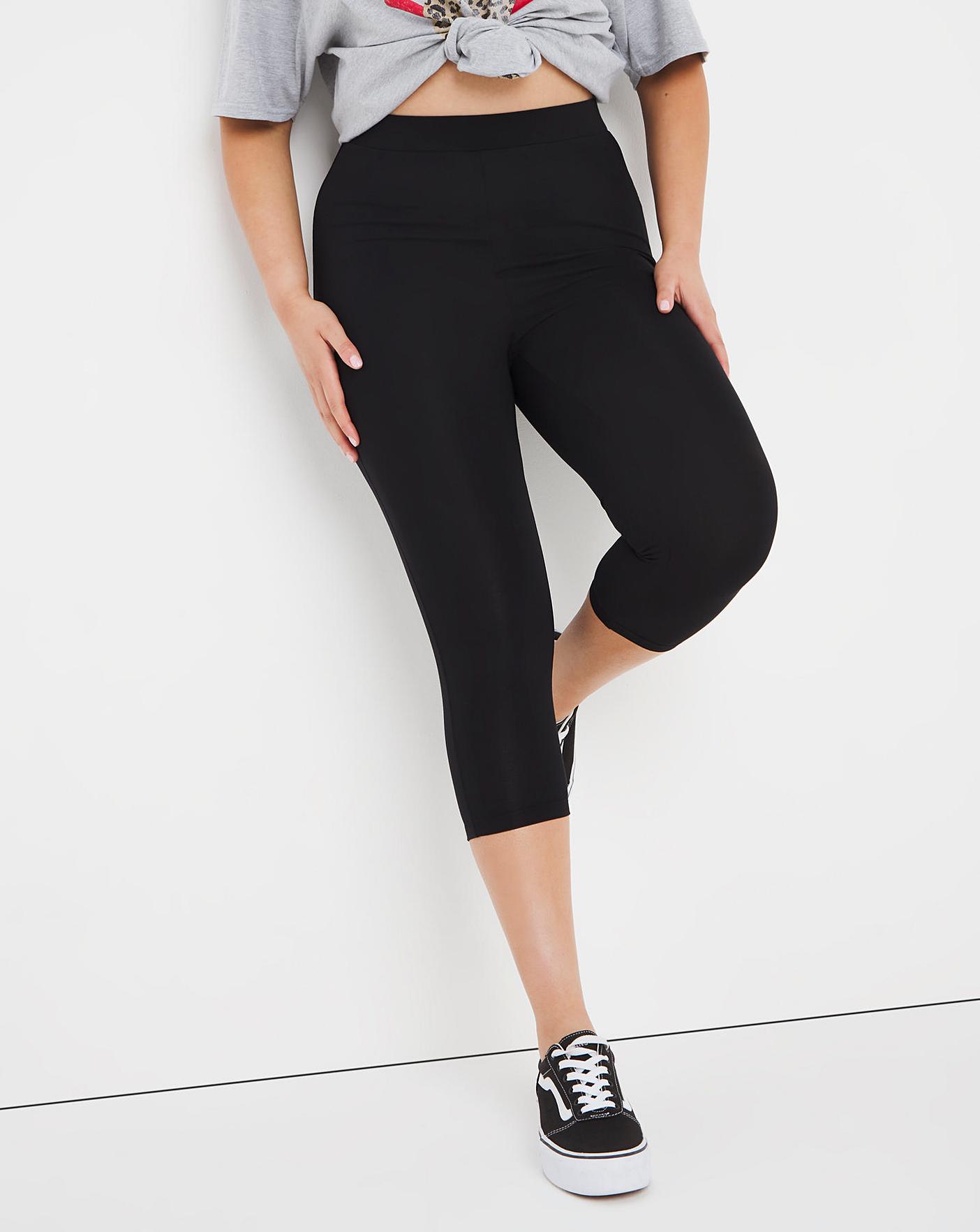 Cropped Jersey Legging | Simply Be