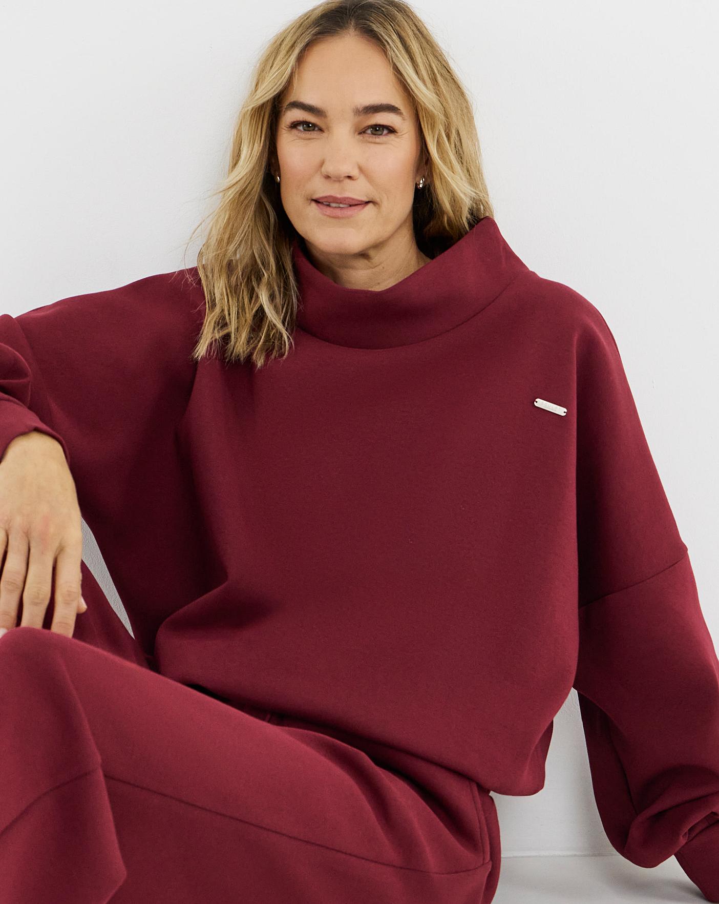 funnel neck activewear