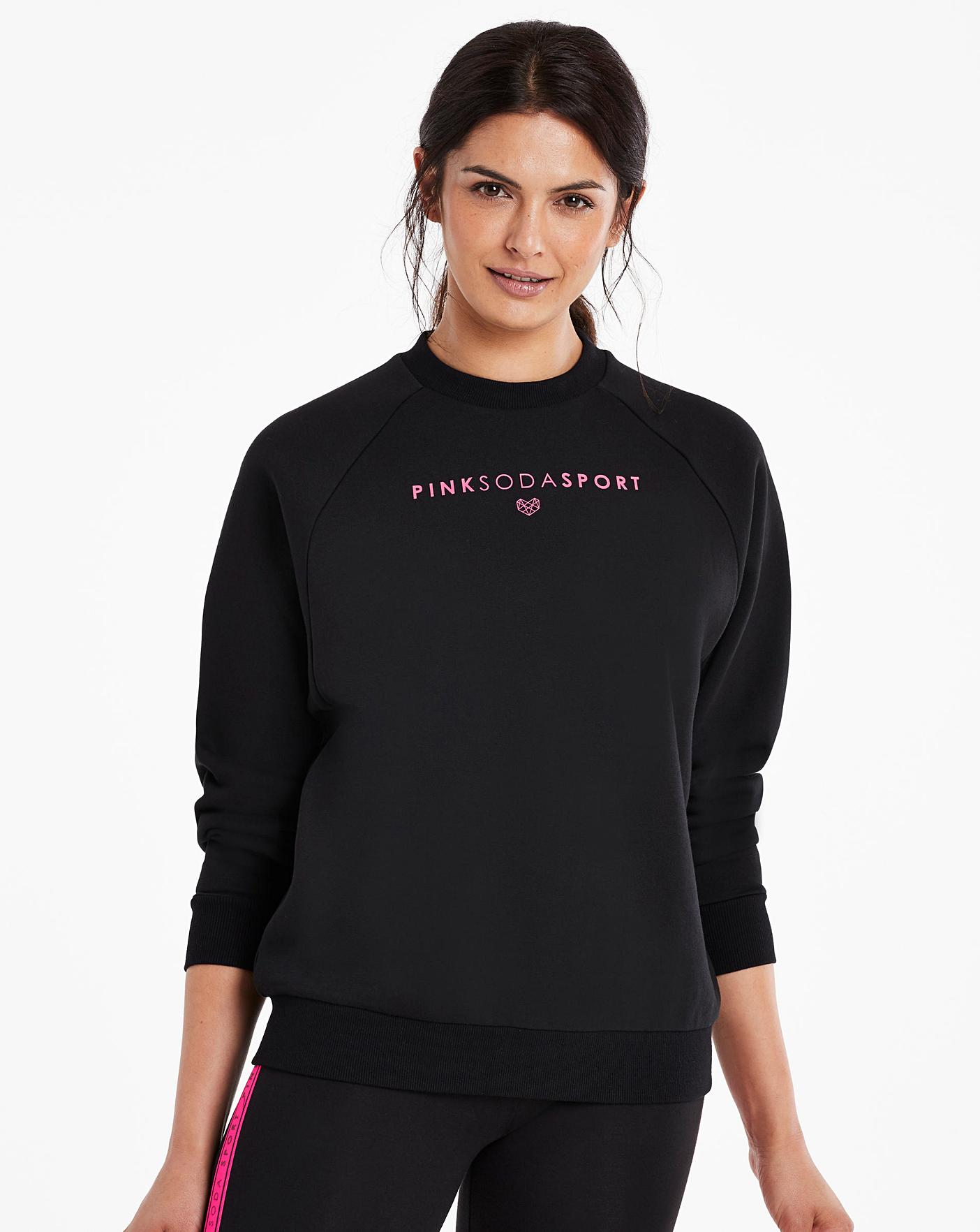 pink soda sweatshirt