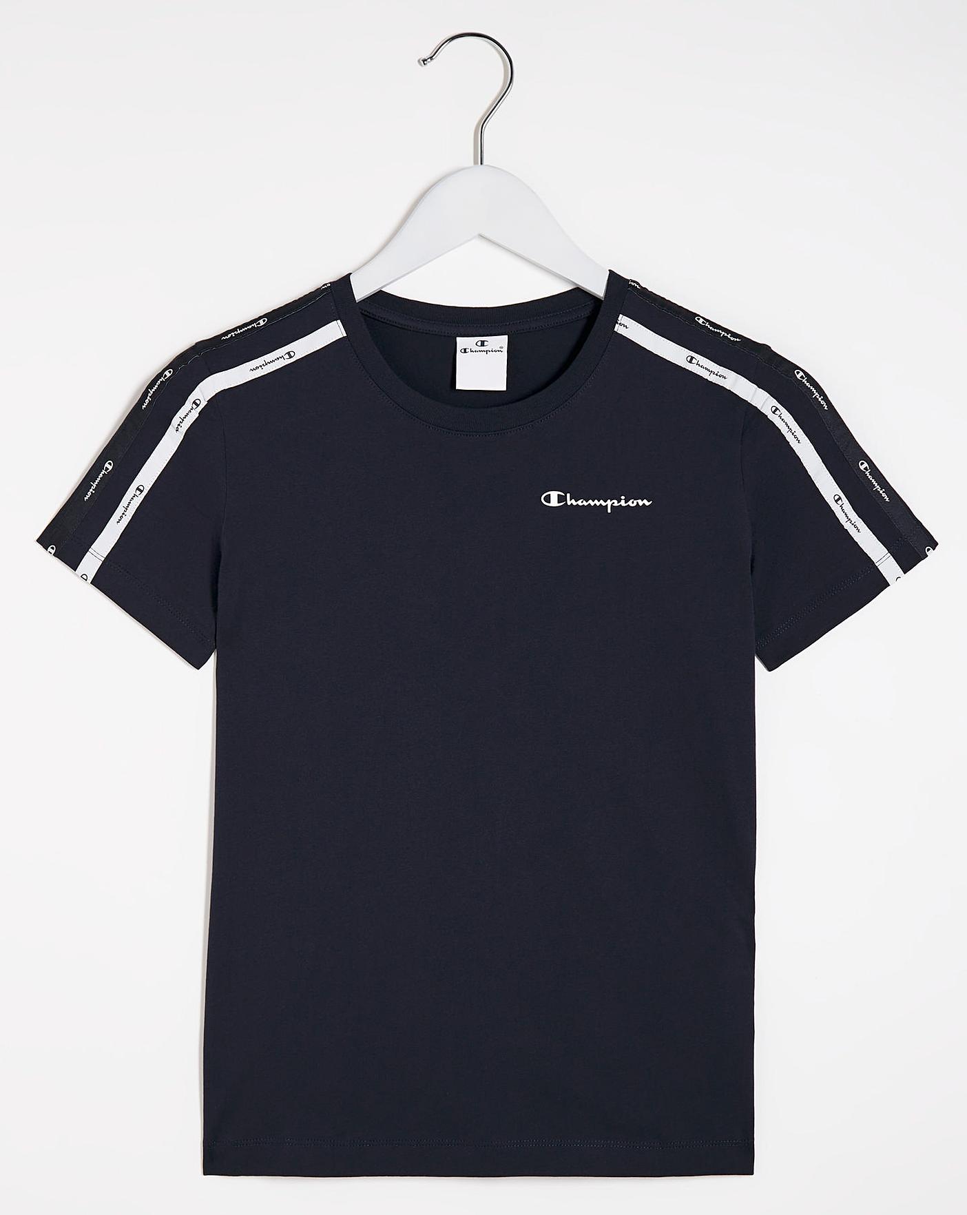 champion taped t shirt
